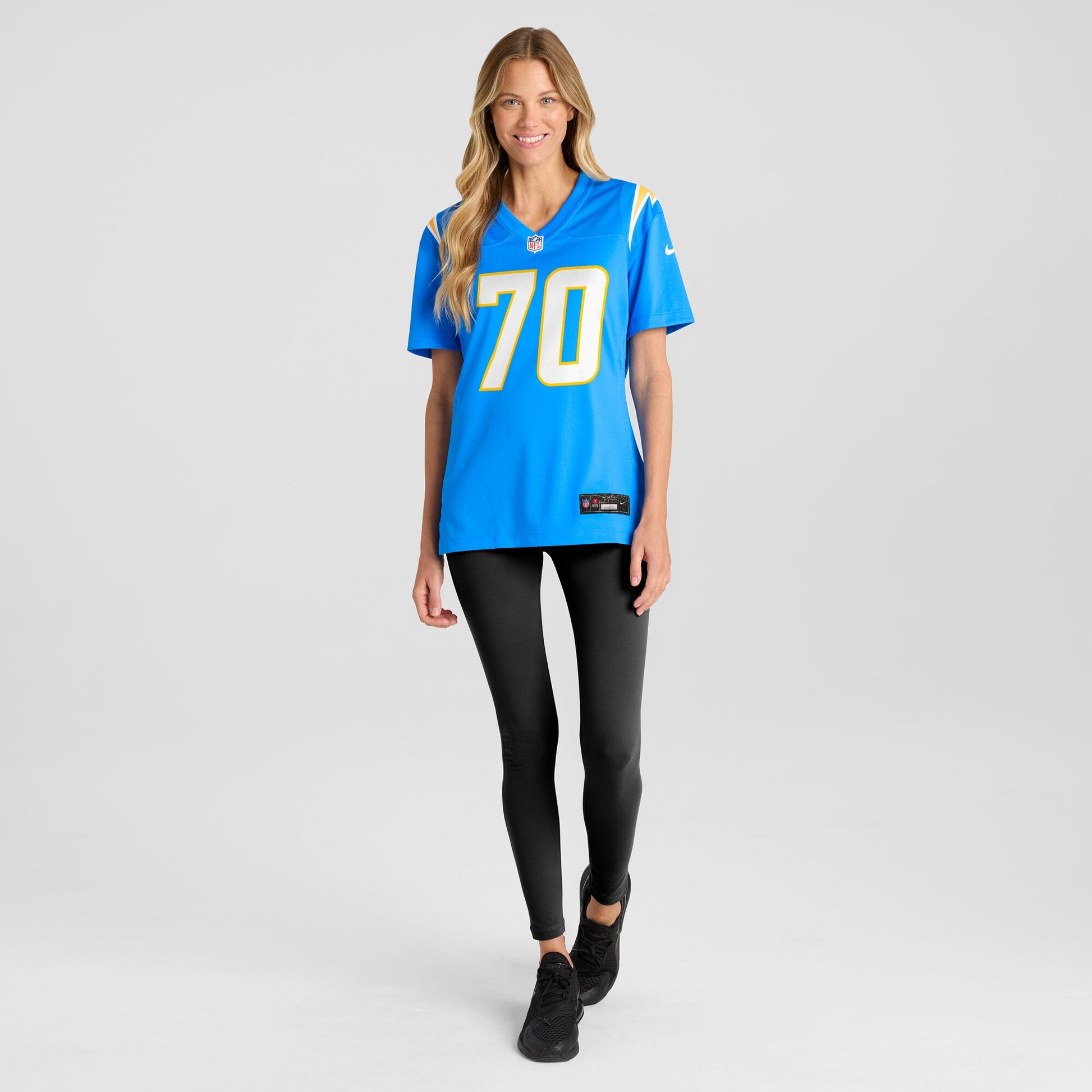 Rashawn Slater Los Angeles Chargers Nike Women's Game Jersey - Powder Blue