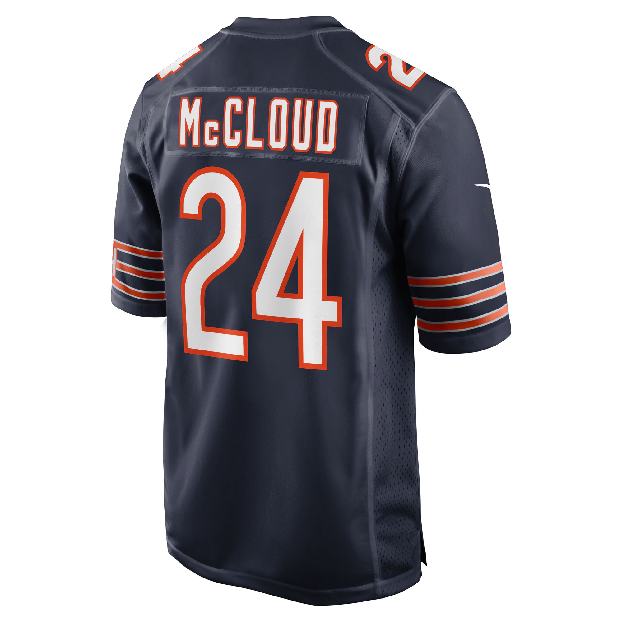 Nick McCloud Chicago Bears Nike Team Game Jersey -  Navy