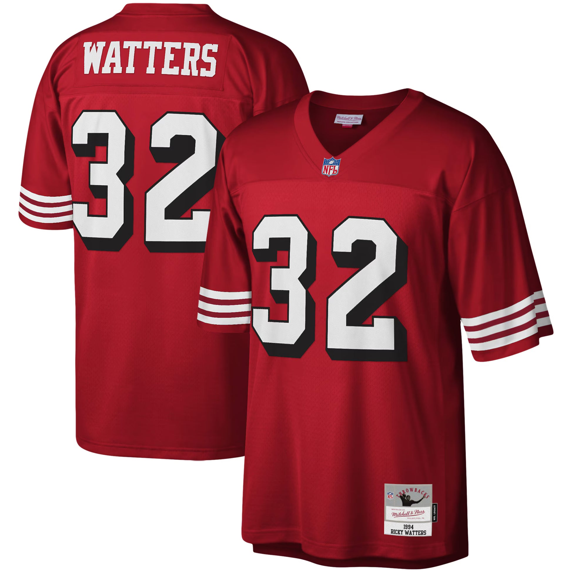 Ricky Watters San Francisco 49ers Mitchell &amp; Ness Legacy Replica Jersey - Scarlet
