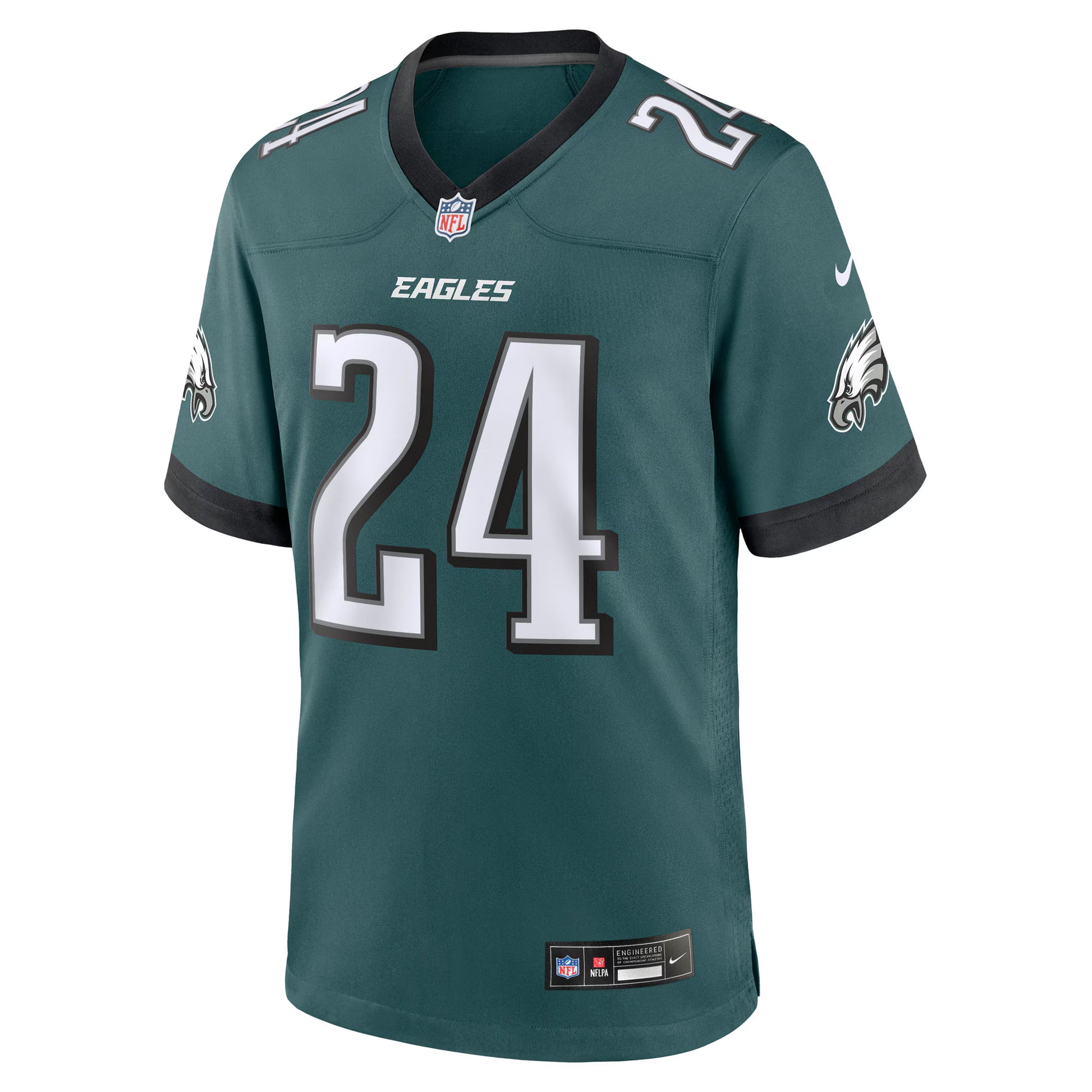 Andrew Mukuba Philadelphia Eagles Nike Team Game Jersey - Midnight Green