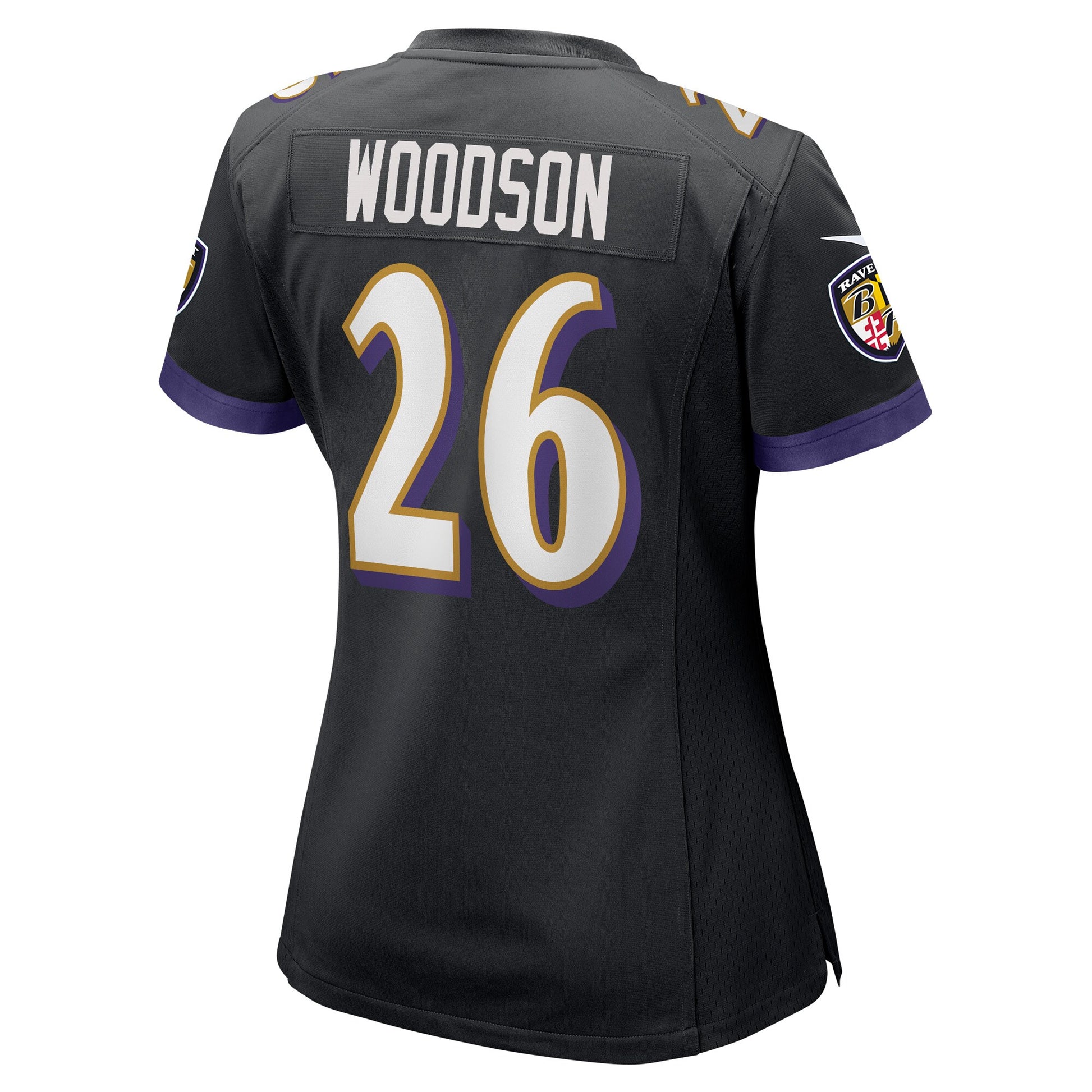 Rod Woodson Baltimore Ravens Nike Women's Retired Player Jersey - Black