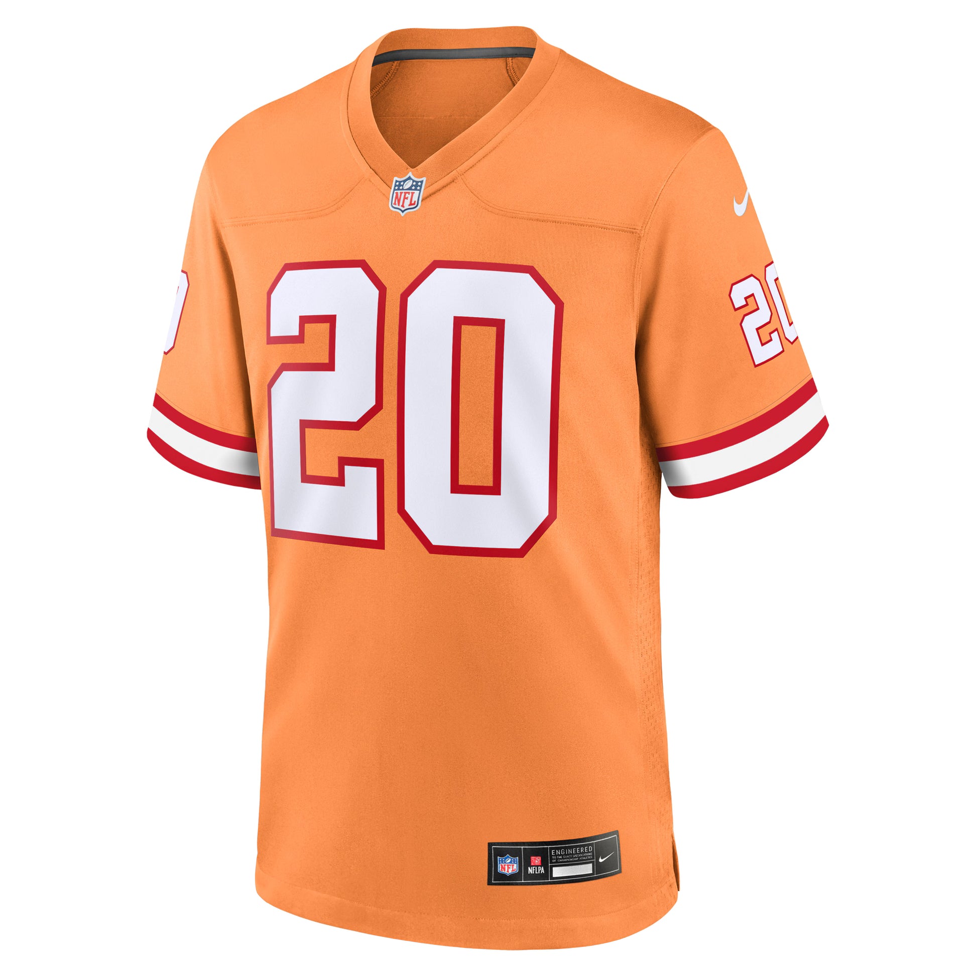 Ronde Barber Tampa Bay Buccaneers Nike Retired Player Alternate Game Jersey - Orange