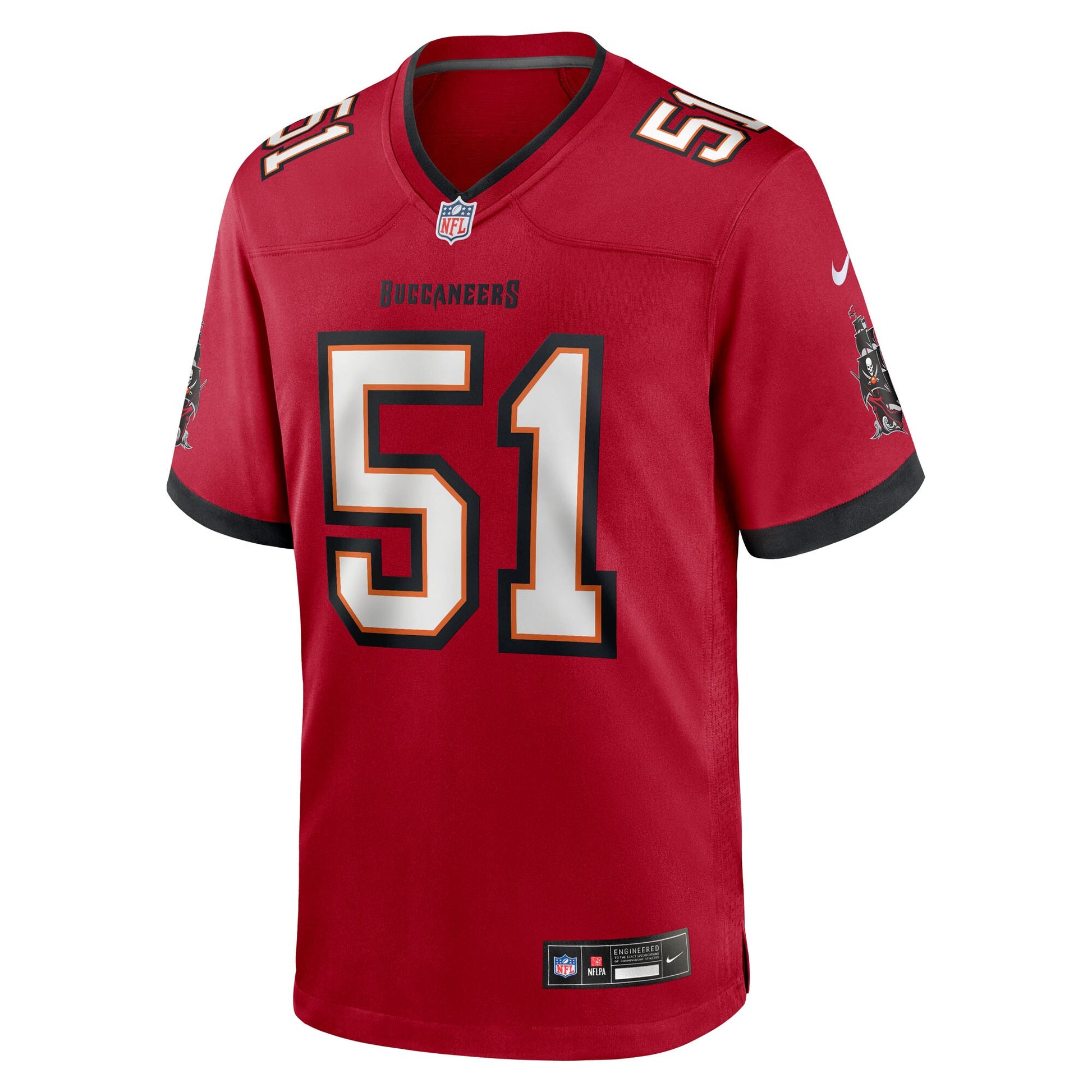 David Walker Tampa Bay Buccaneers Nike Team Game Jersey -  Red