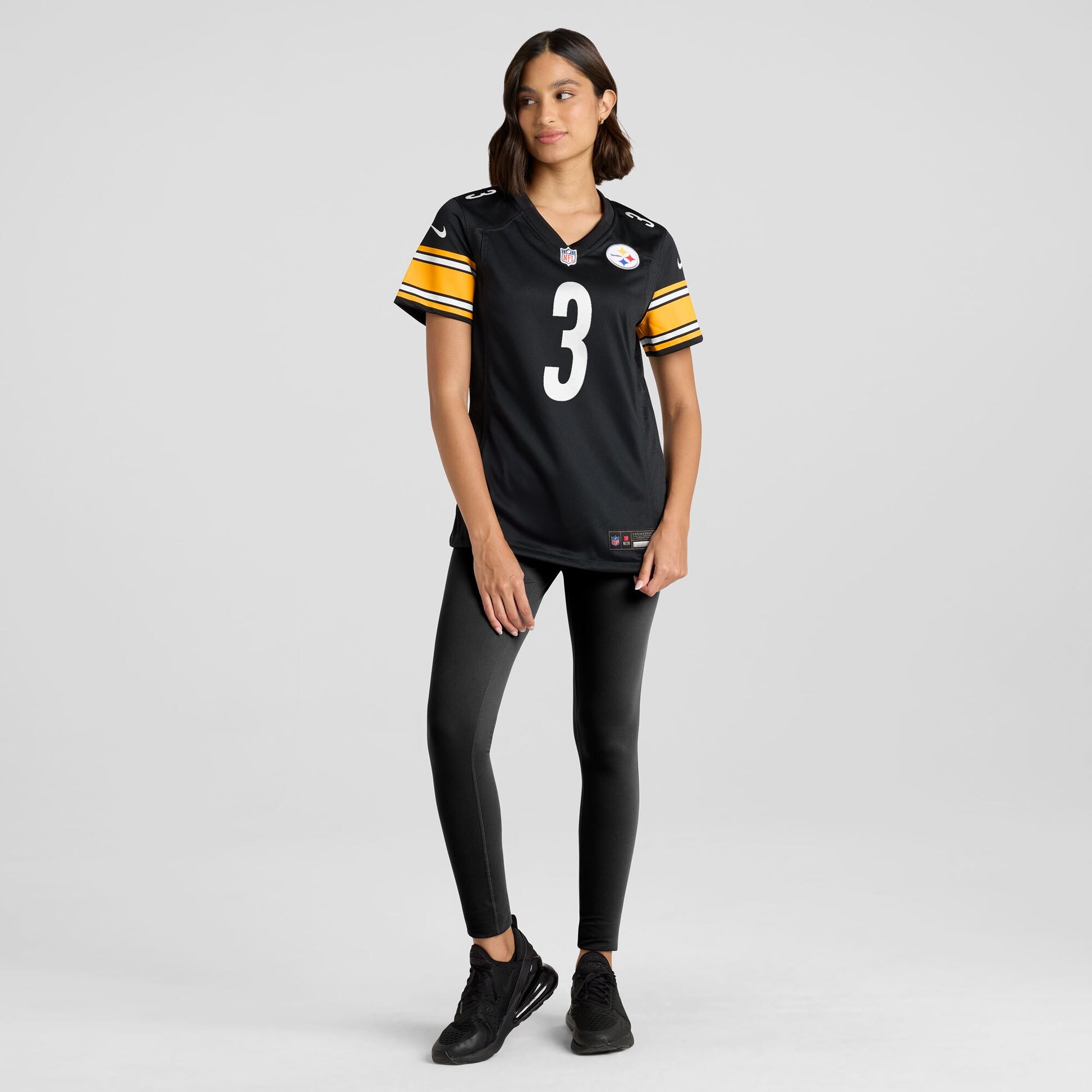 Corliss Waitman Pittsburgh Steelers Nike Women's Team Game Jersey -  Black