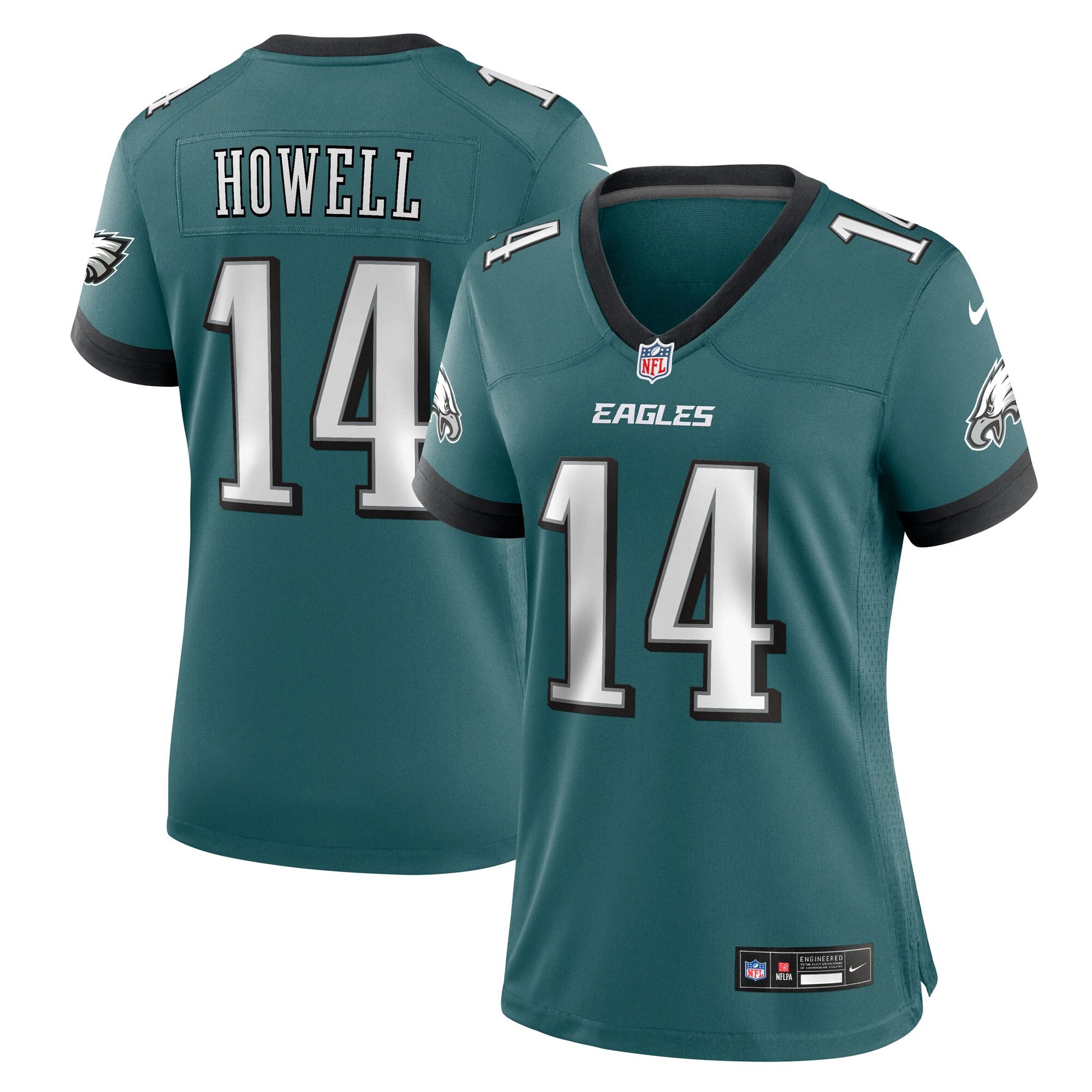 Sam Howell Philadelphia Eagles Nike Women's Team Game Jersey - Midnight Green