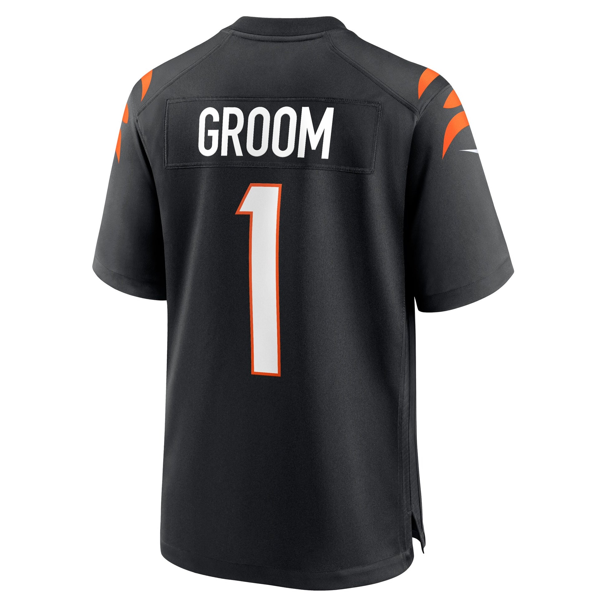 Number 1 Groom Cincinnati Bengals Nike Game Jersey - Black