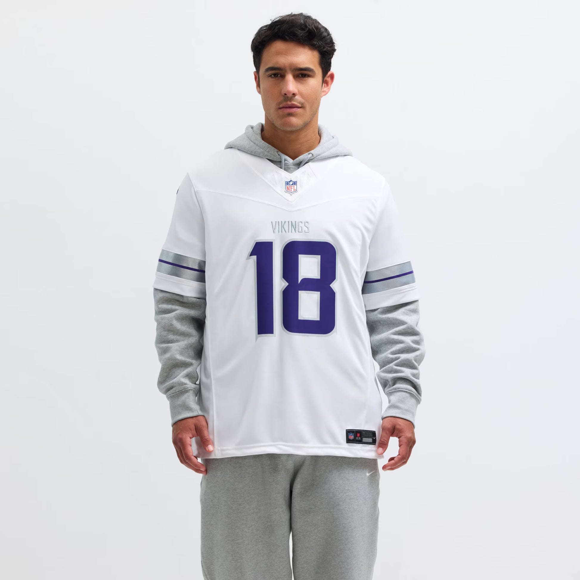 Justin Jefferson Minnesota Vikings Nike Alternate Vapor F.U.S.E. Limited Jersey - White