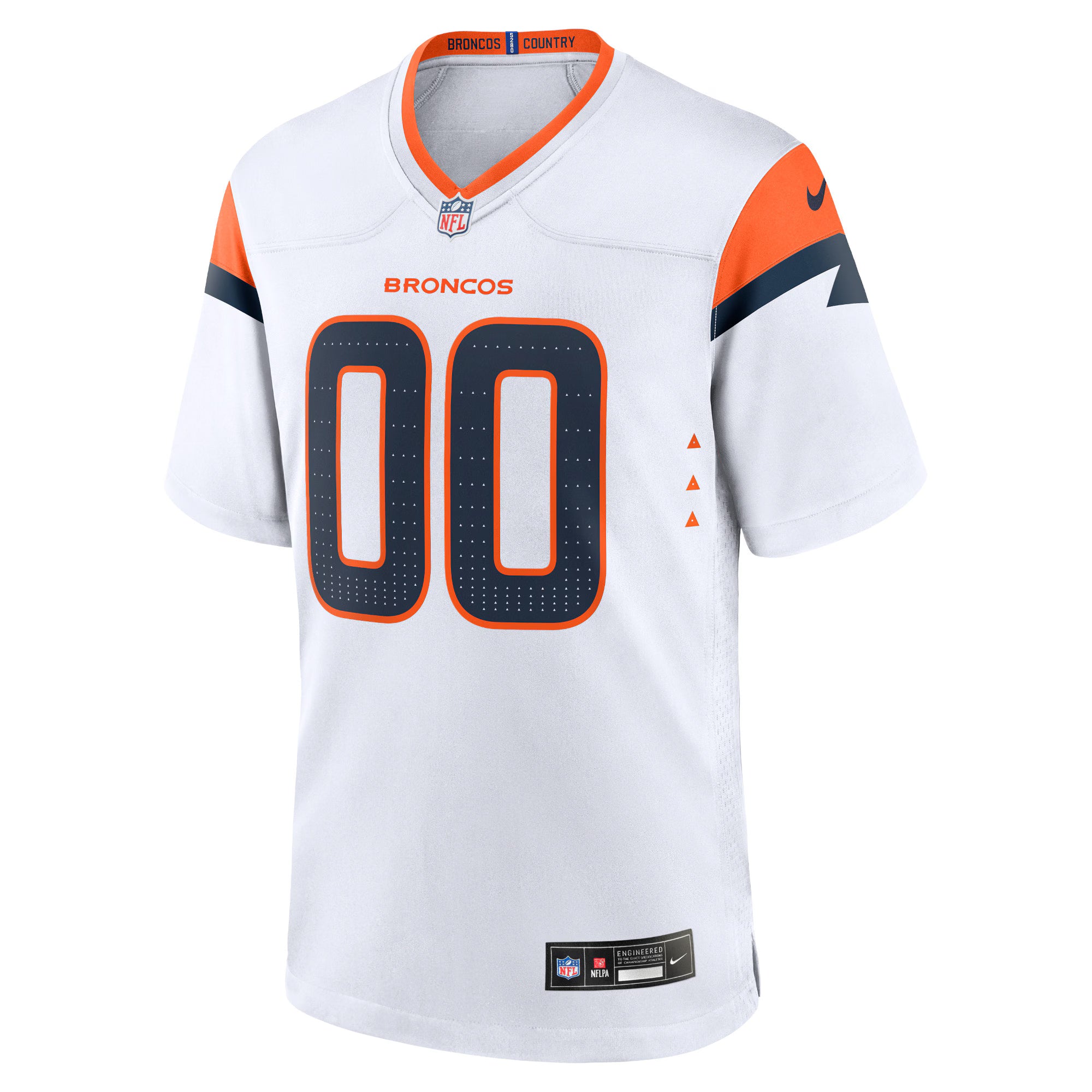 Denver Broncos Nike Mile High Collection Custom Game Jersey - White