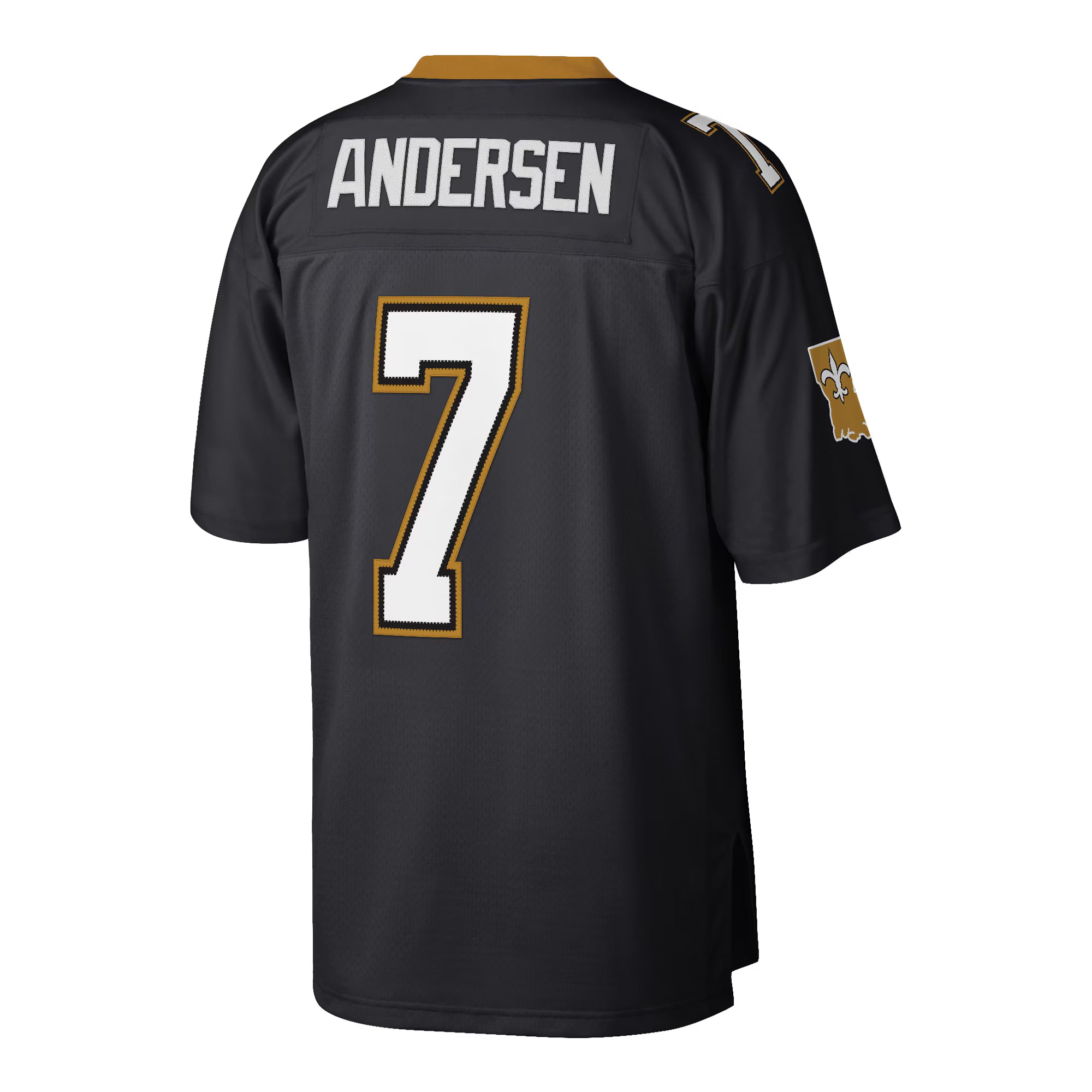 Morten Andersen New Orleans Saints Mitchell &amp; Ness Retired Player Legacy Replica Jersey - Black