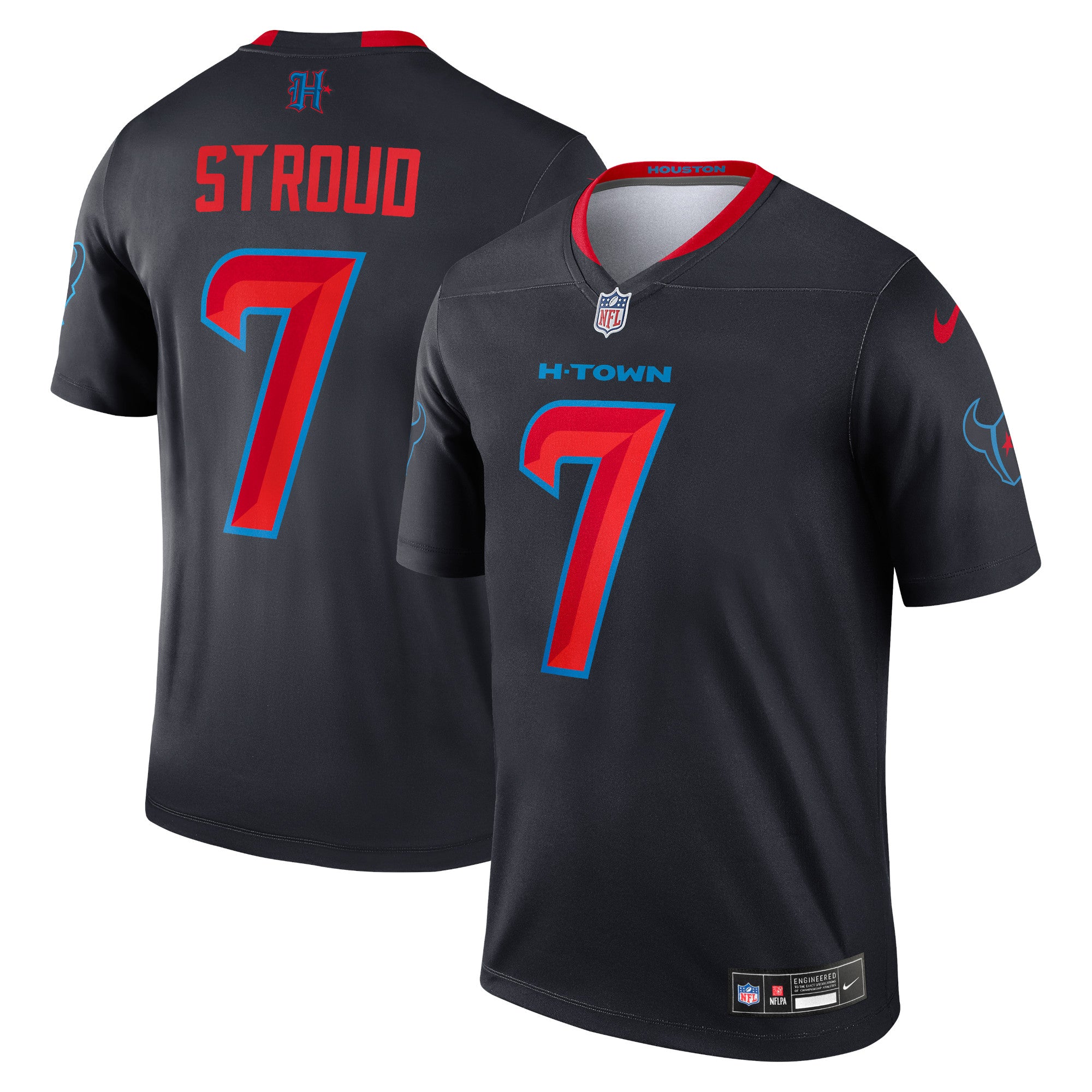 C.J. Stroud Houston Texans Nike Legend Player Performance Top - Navy