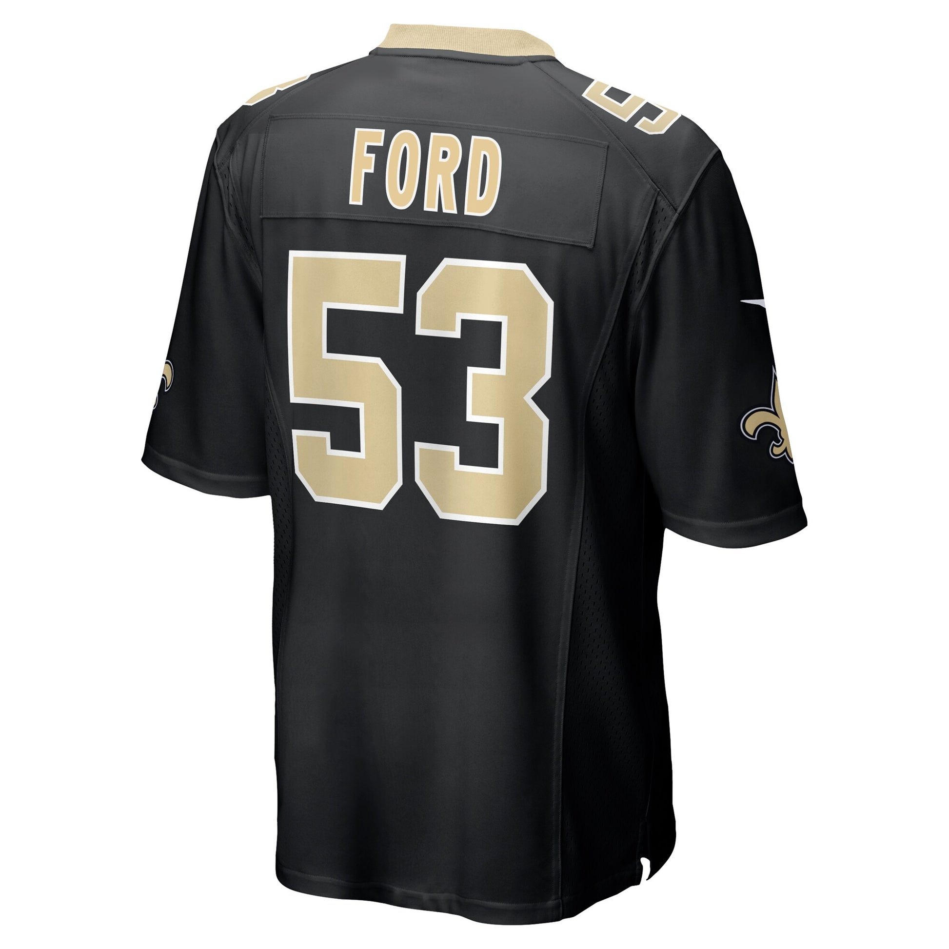 Jaylan Ford New Orleans Saints Nike  Game Jersey -  Black