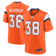 Jaleel McLaughlin Denver Broncos Nike Team Game Jersey -  Orange
