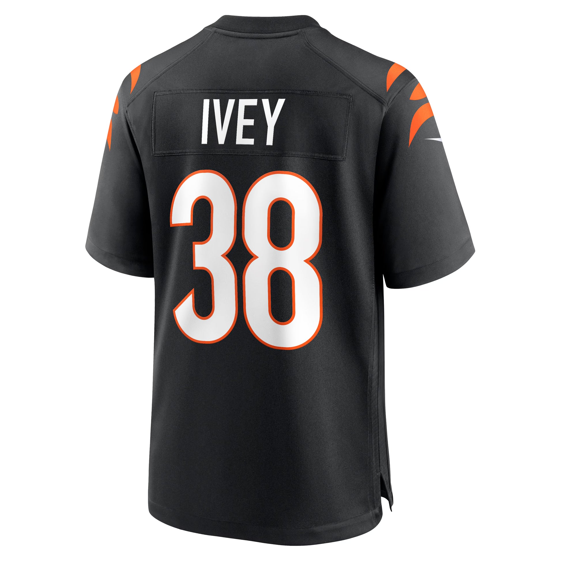 DJ Ivey Cincinnati Bengals Nike Team Game Jersey -  Black
