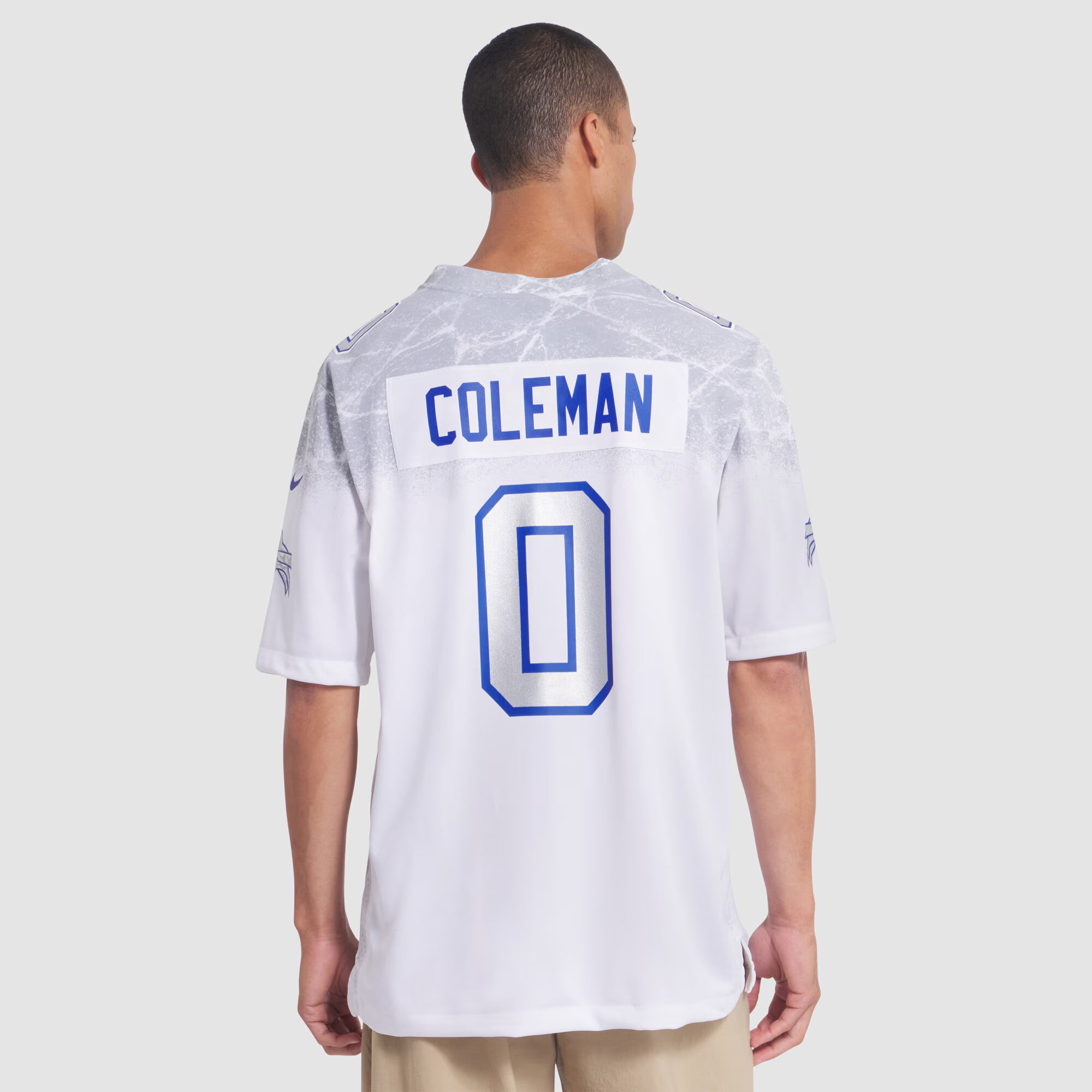 Keon Coleman Buffalo Bills Nike 2025 Rivalries Collection Game Jersey - White