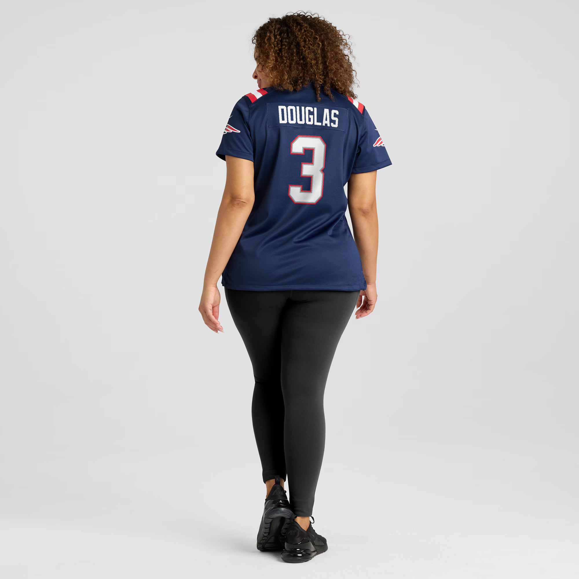 Demario Douglas New England Patriots Nike Women's Game Jersey - Navy
