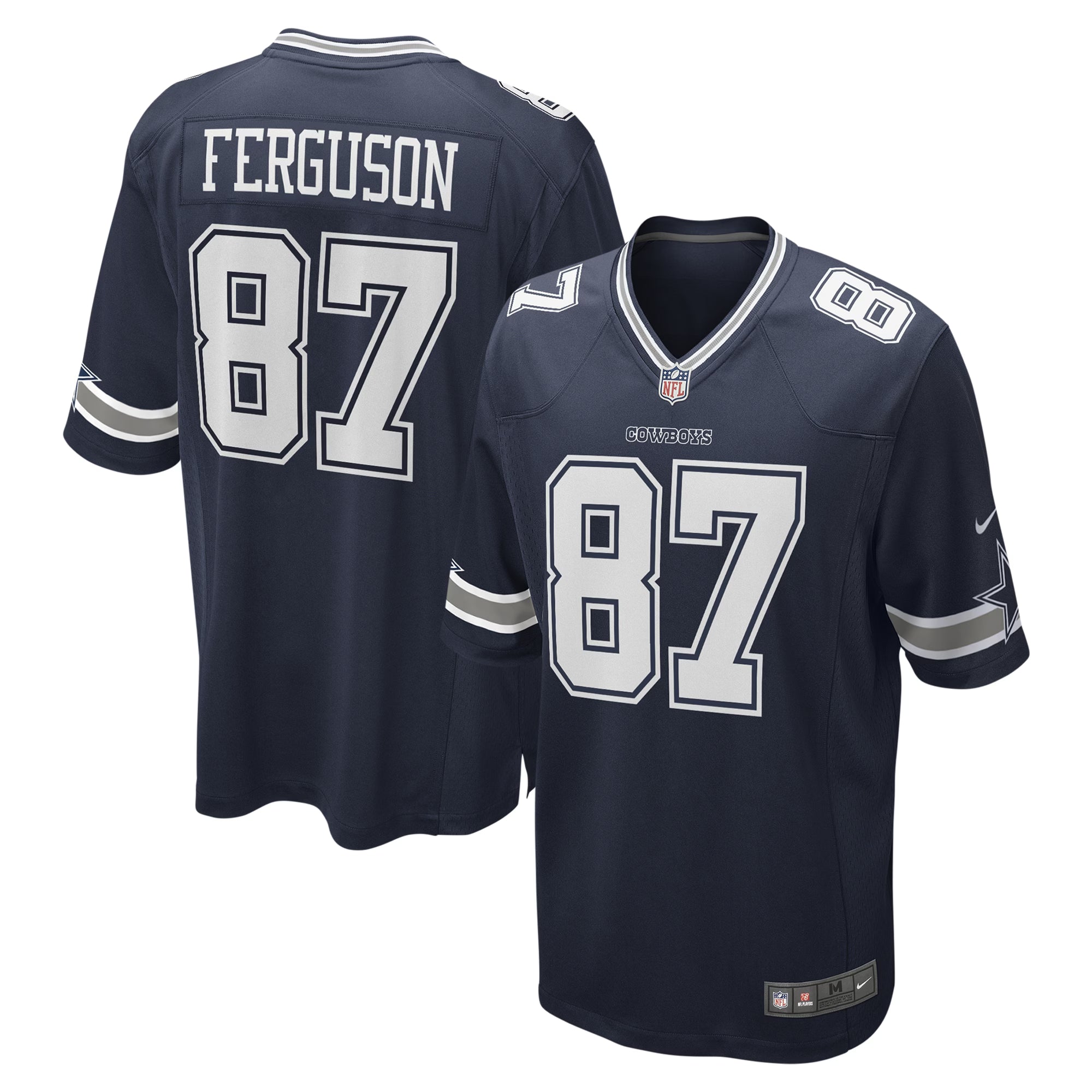 Jake Ferguson Dallas Cowboys Nike Team Game Jersey - Navy