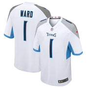 Cameron Ward Tennessee Titans Nike 2025 NFL Draft First Round Pick  Game Jersey - White