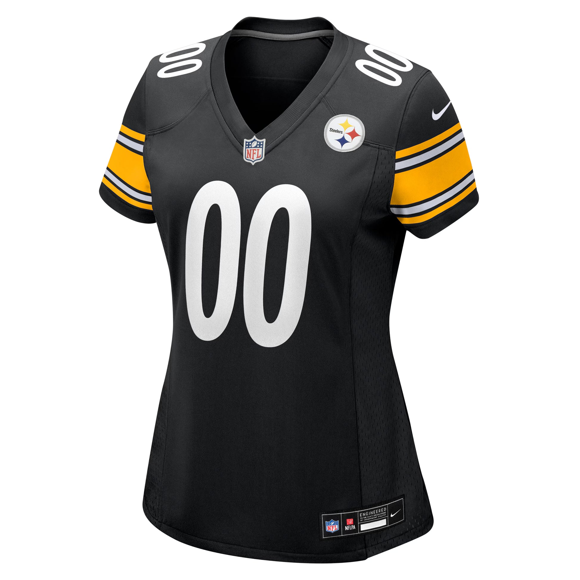 Pittsburgh Steelers Nike Women's Custom Game Jersey - Black