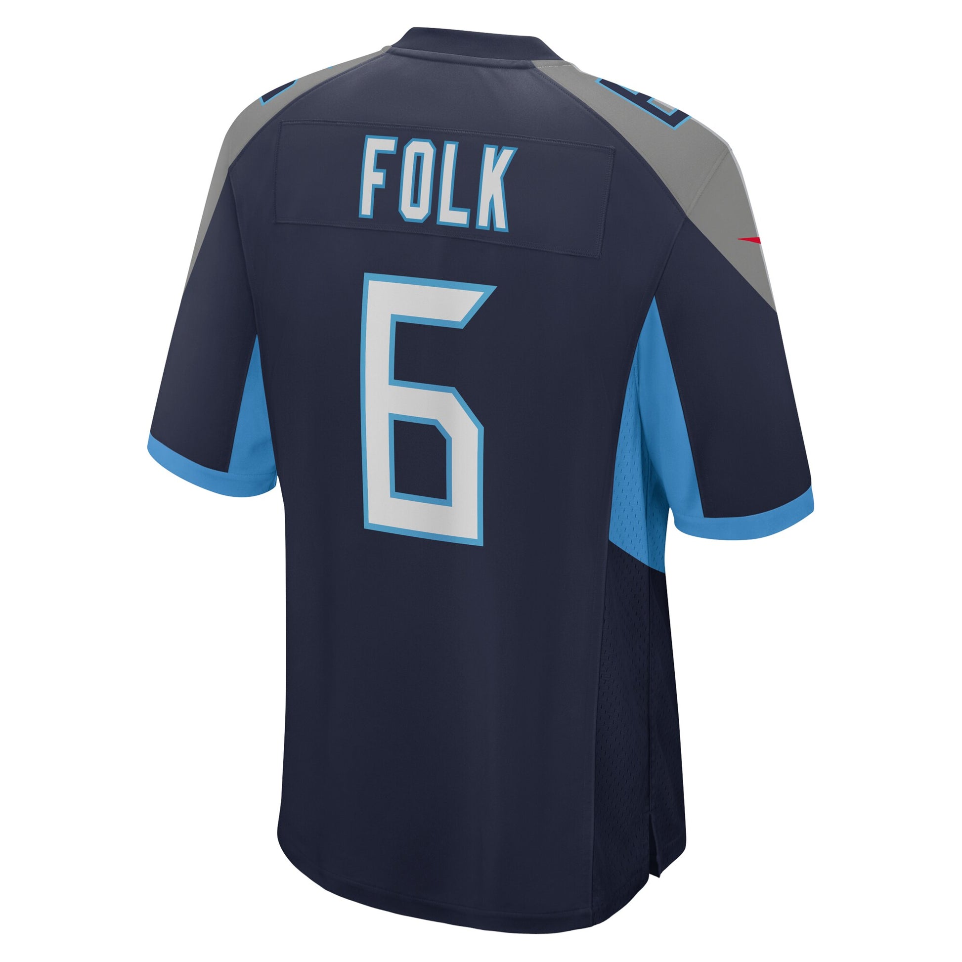 Nick Folk Tennessee Titans Nike Team Game Jersey -  Navy