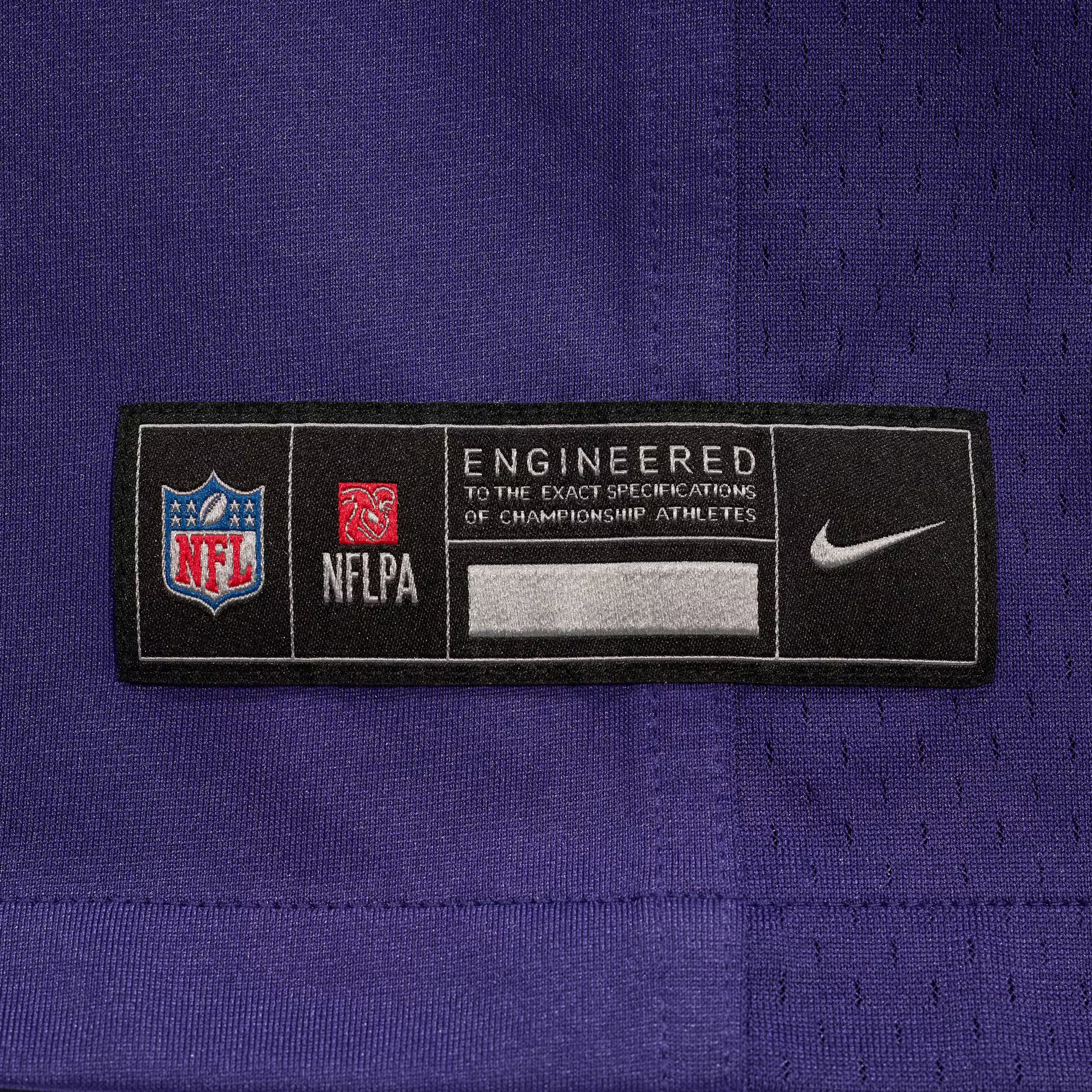 Malaki Starks Baltimore Ravens Nike 2025 NFL Draft First Round Pick Game Jersey - Purple