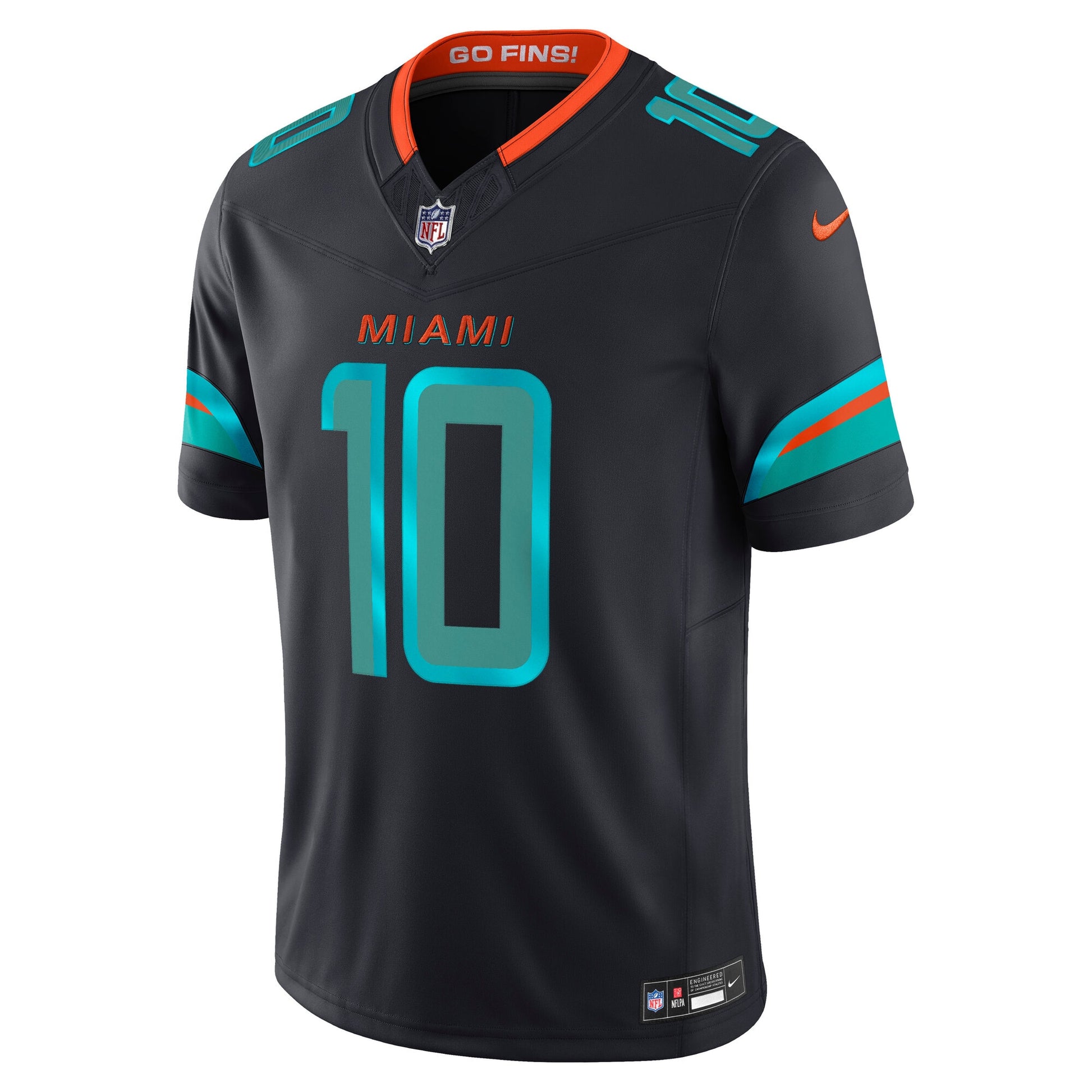 Tyreek Hill Miami Dolphins Nike 2025 Rivalries Collection Limited Jersey - Pitch Blue