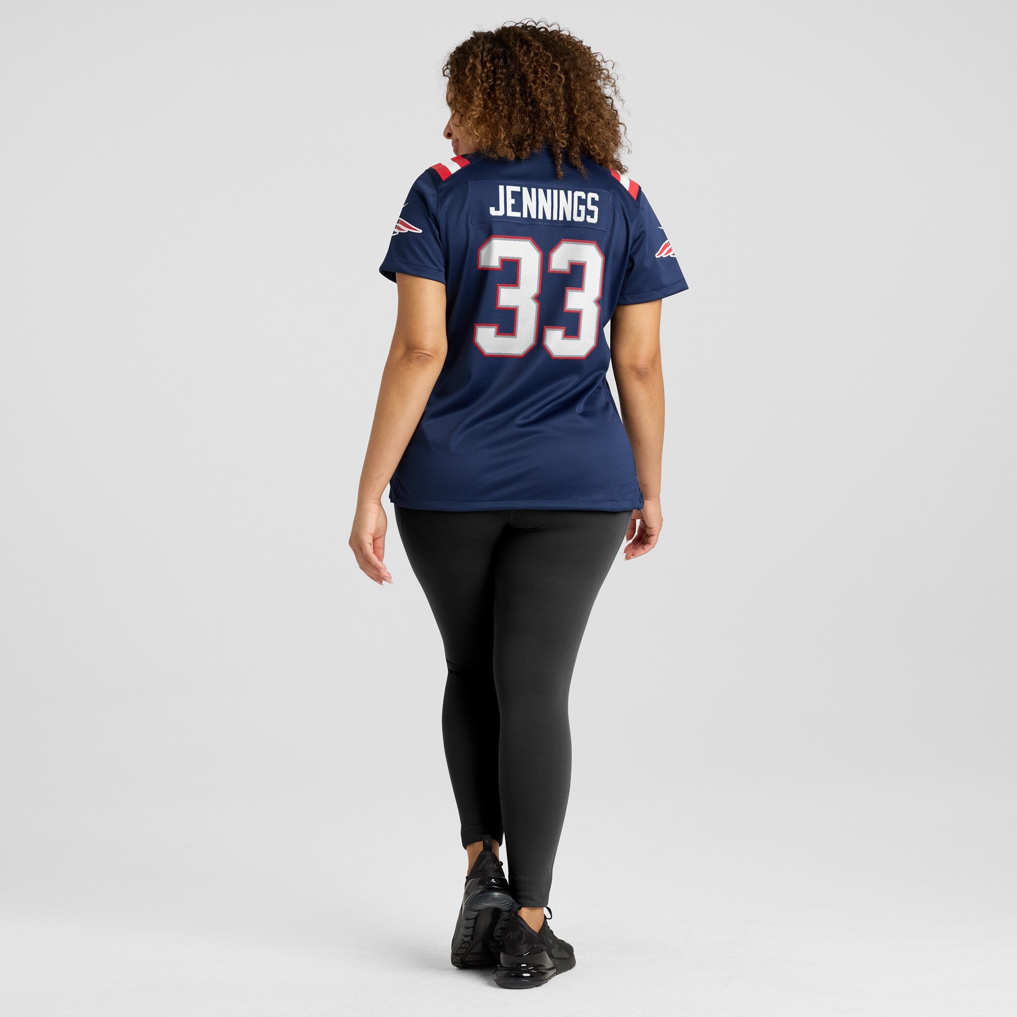 Anfernee Jennings New England Patriots Nike Women's Game Jersey - Navy