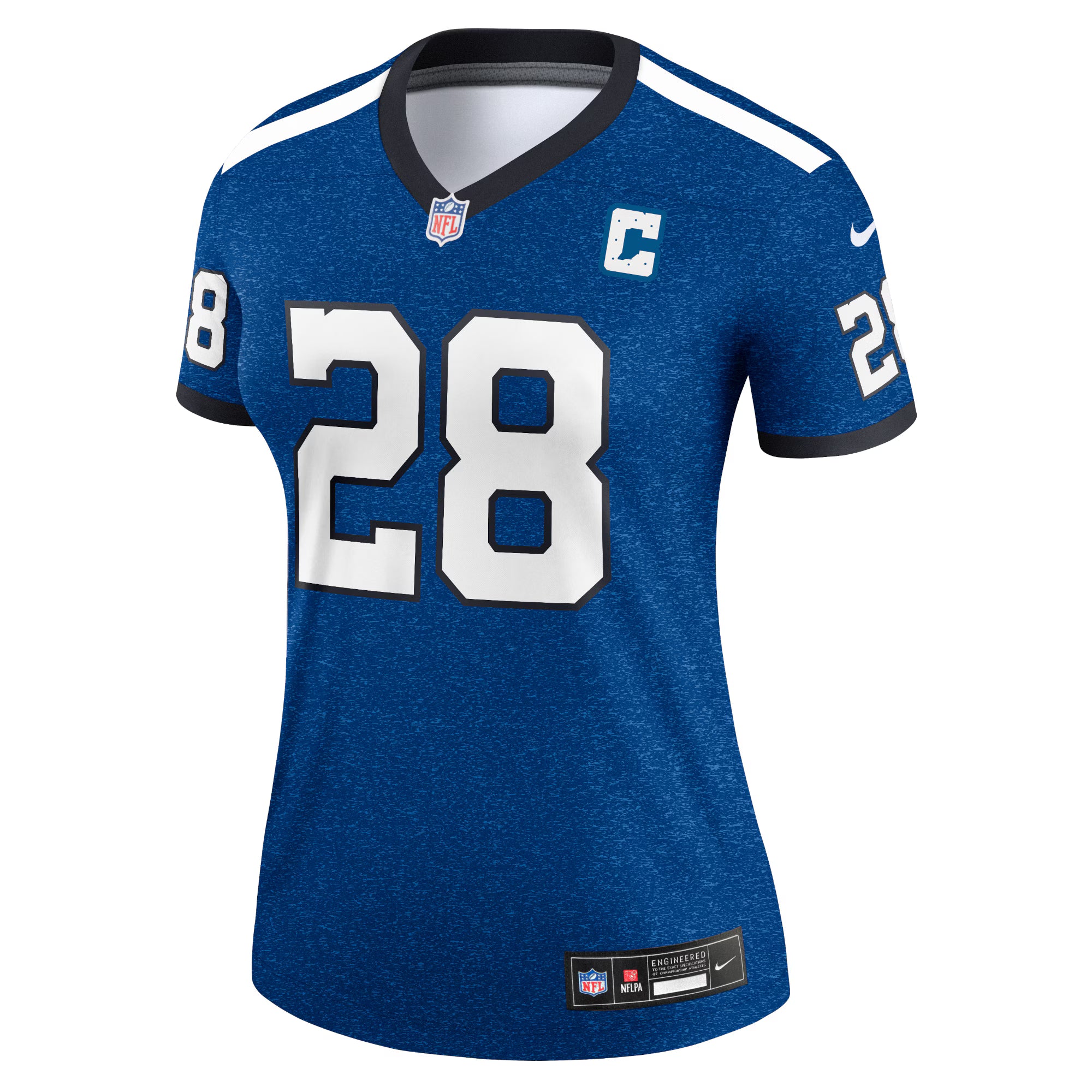 Jonathan Taylor Indianapolis Colts Nike Women's Alternate Legend Player Performance Top -  Royal