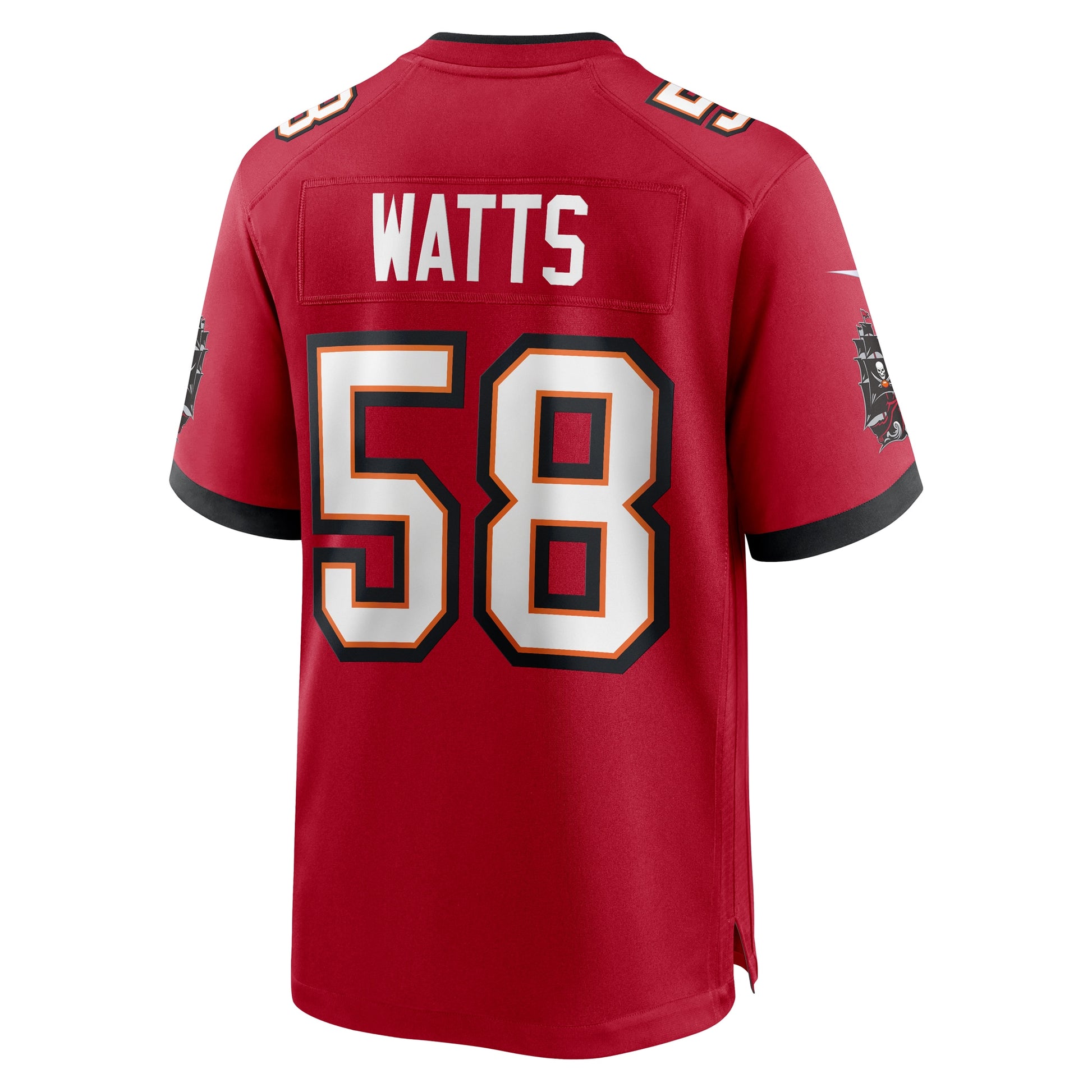 Markees Watts Tampa Bay Buccaneers Nike  Game Jersey -  Red