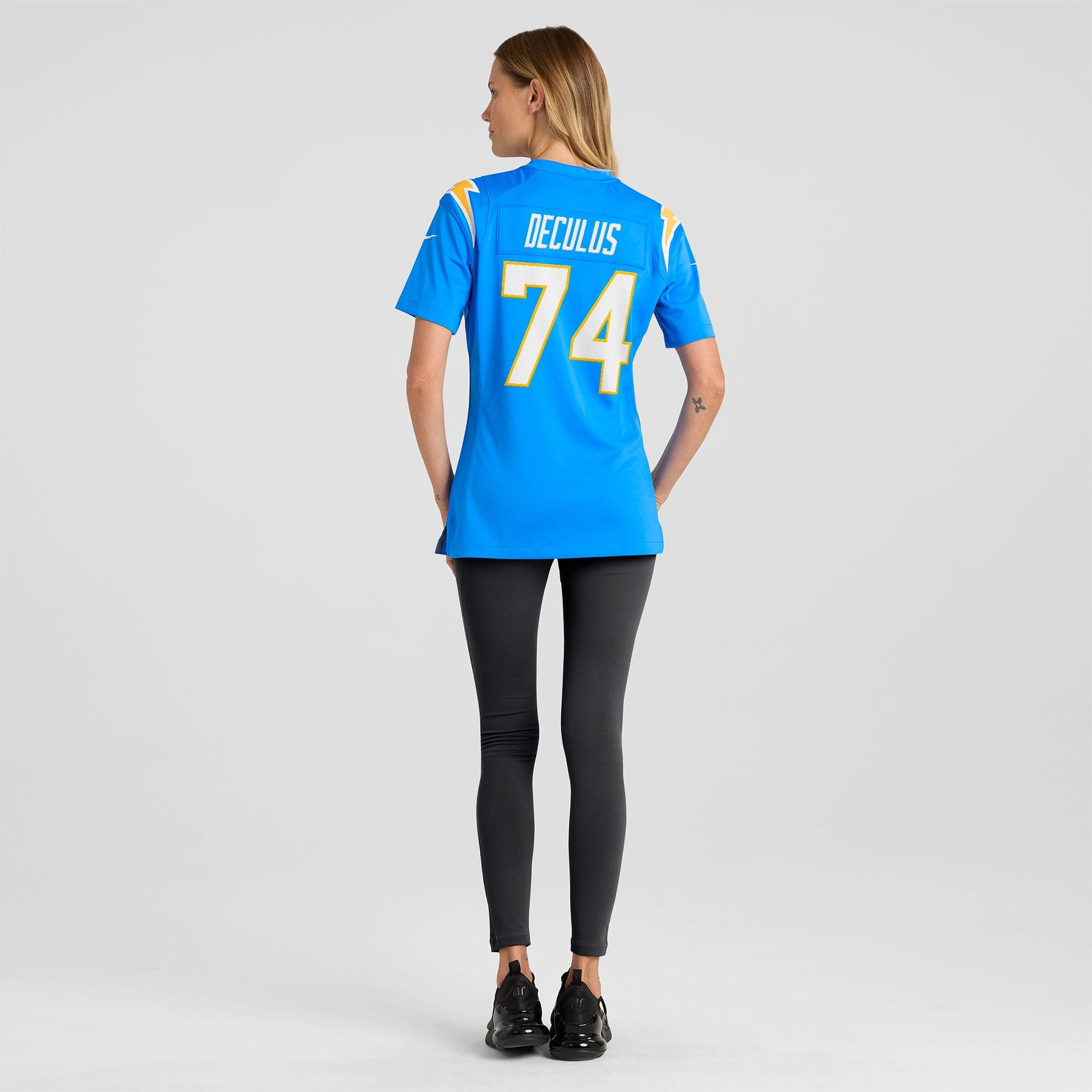 Austin Deculus Los Angeles Chargers Nike Women's Team Game Jersey -  Powder Blue