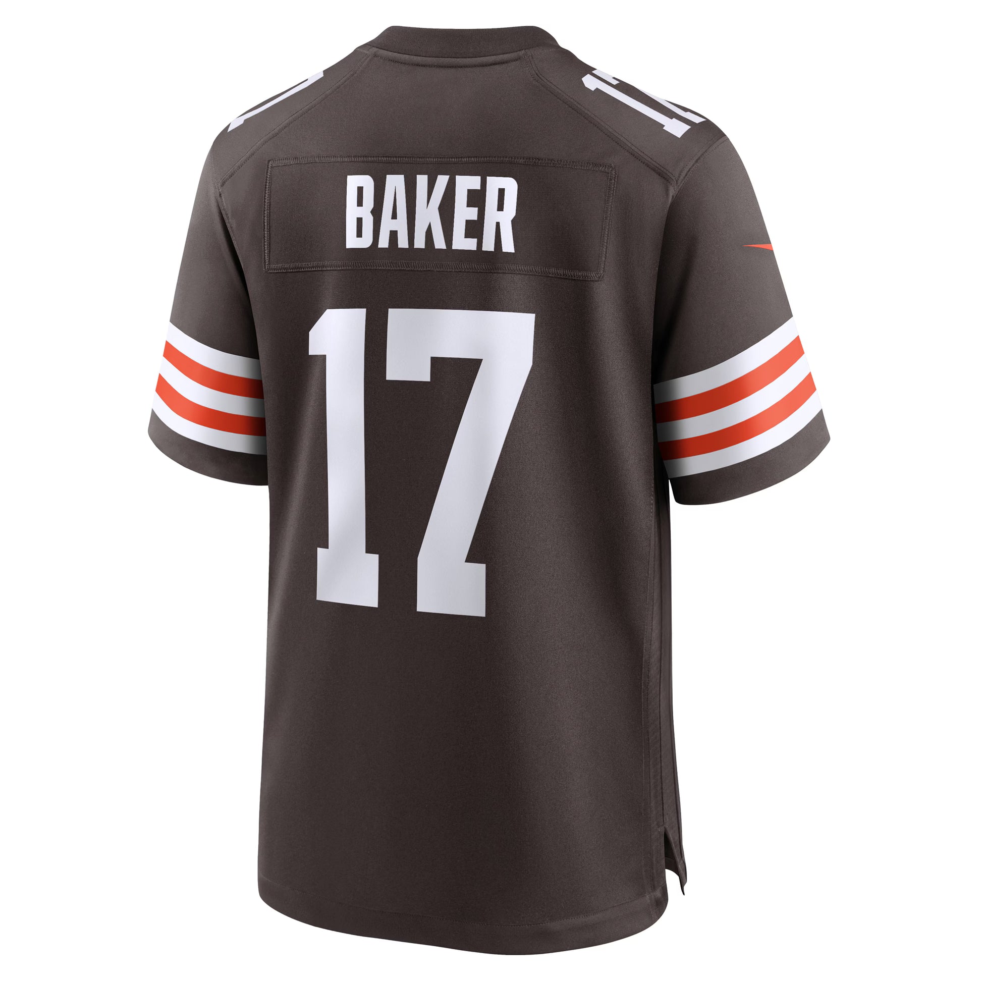 Jerome Baker Cleveland Browns Nike Team Game Jersey -  Brown