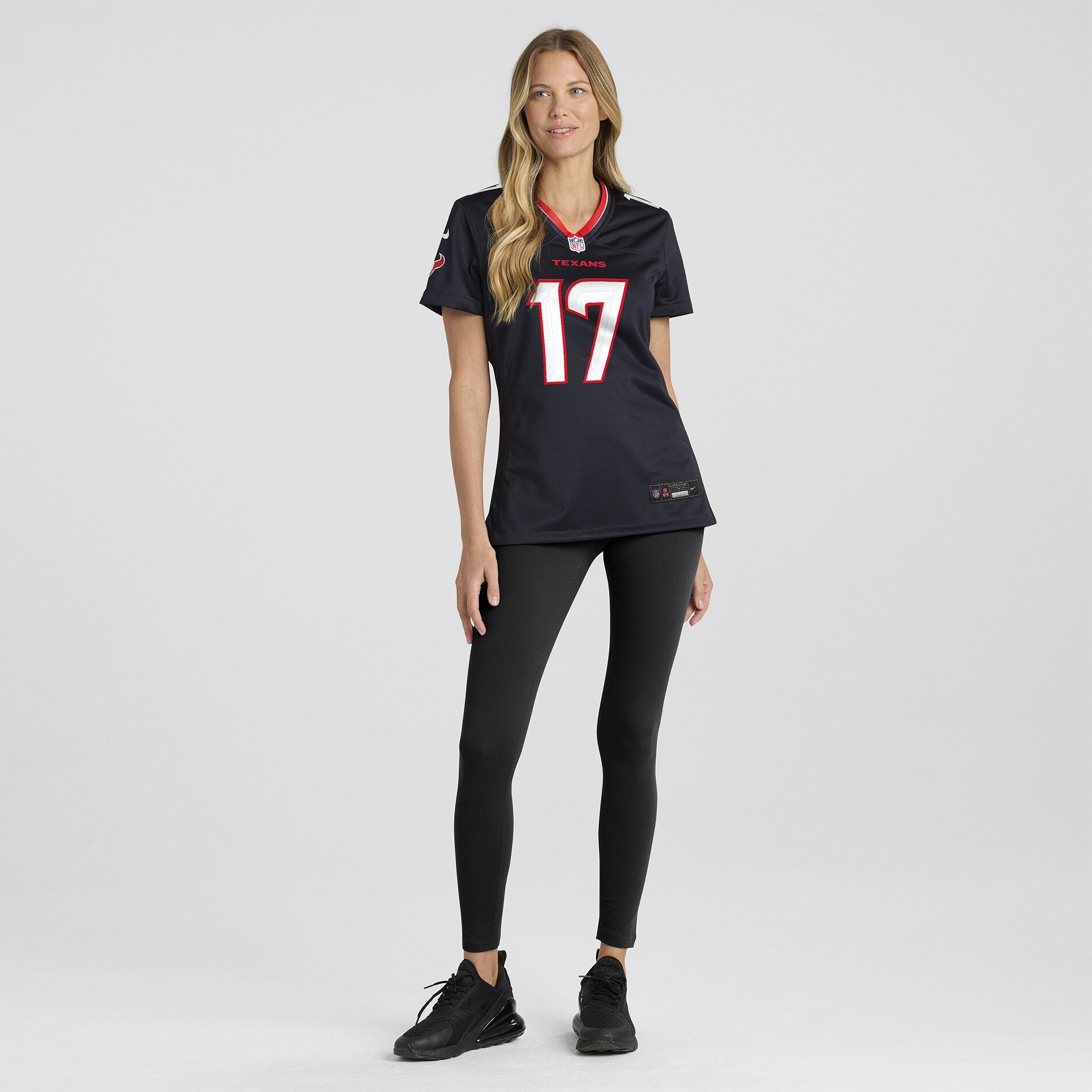 Braxton Berrios Houston Texans Nike Women's Team Game Jersey -  Navy