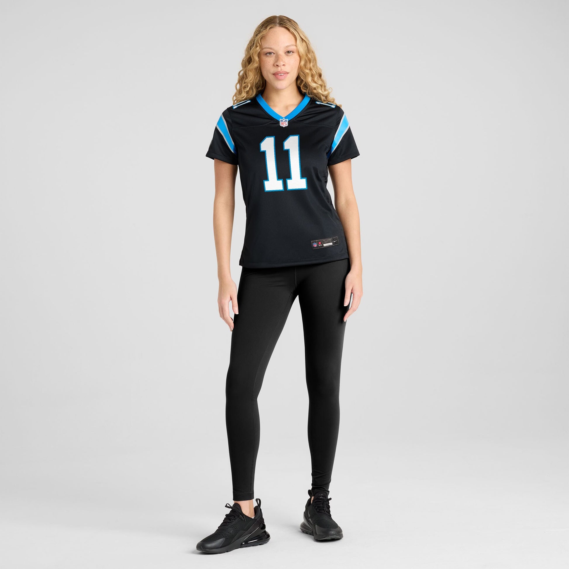 Nic Scourton Carolina Panthers Nike Women's Team Game Jersey -  Black