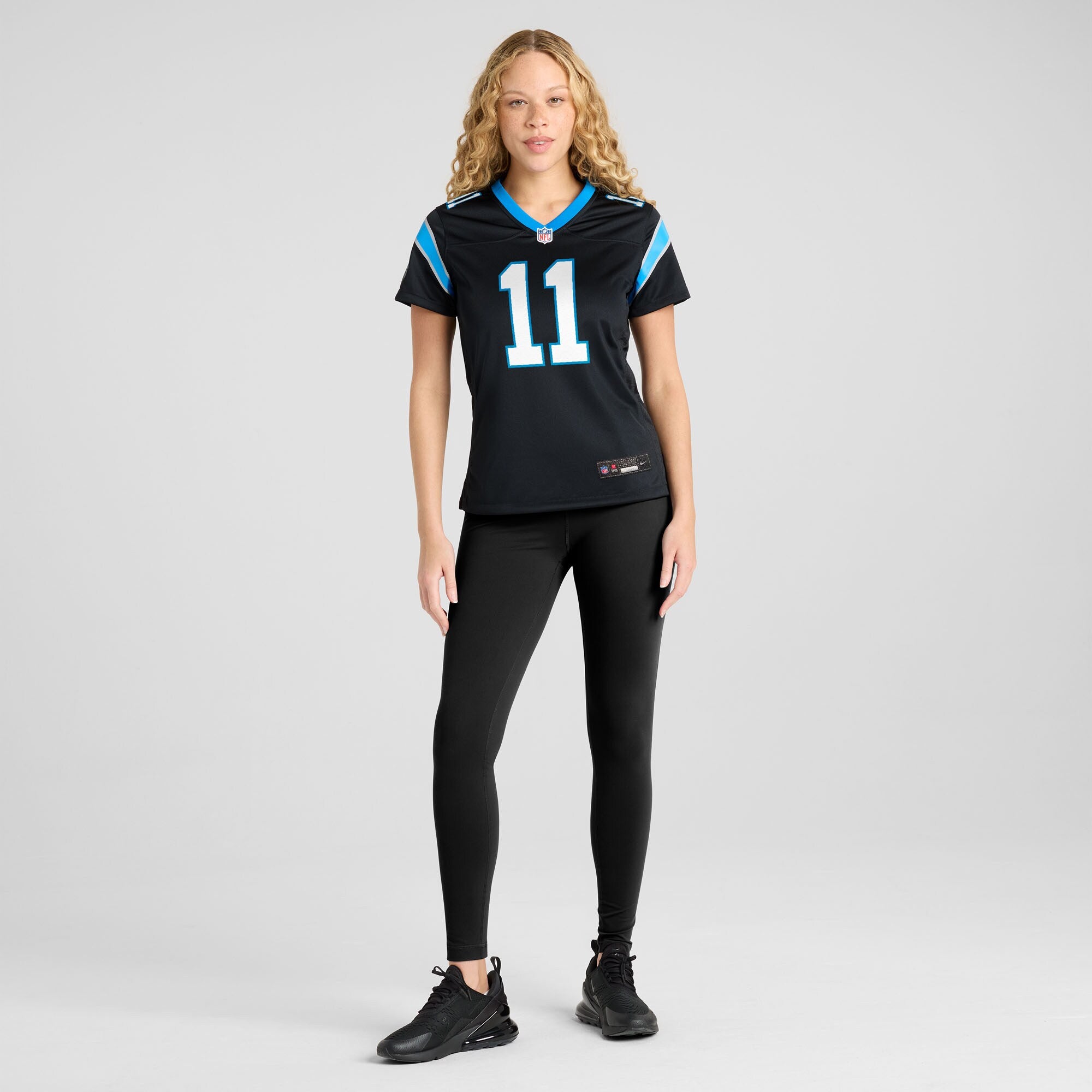 Nic Scourton Carolina Panthers Nike Women's Team Game Jersey -  Black