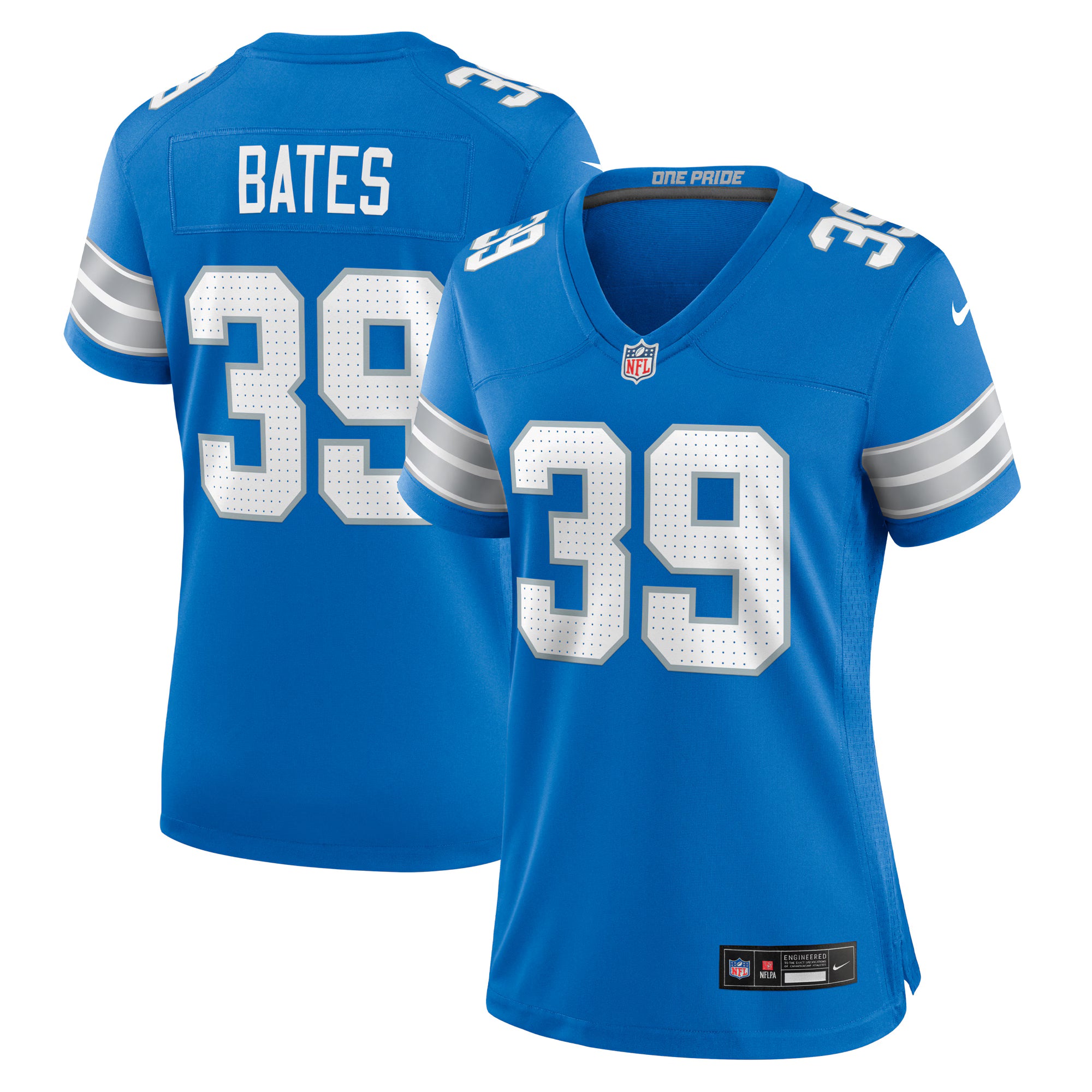 Jake Bates Detroit Lions Nike Women's Team Game Jersey -  Blue