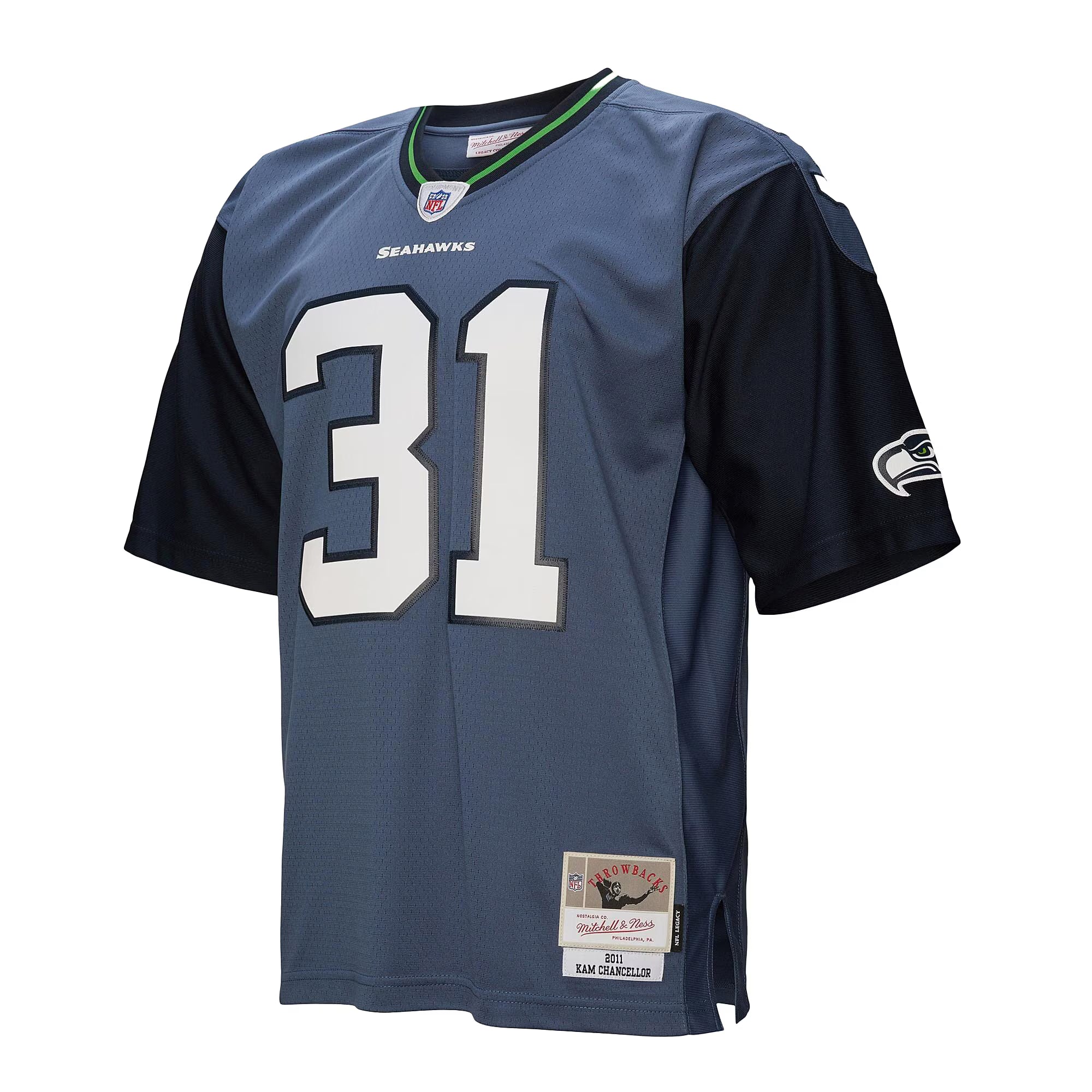 Kam Chancellor Seattle Seahawks Mitchell &amp; Ness 2011 Legacy Replica Jersey - Blue