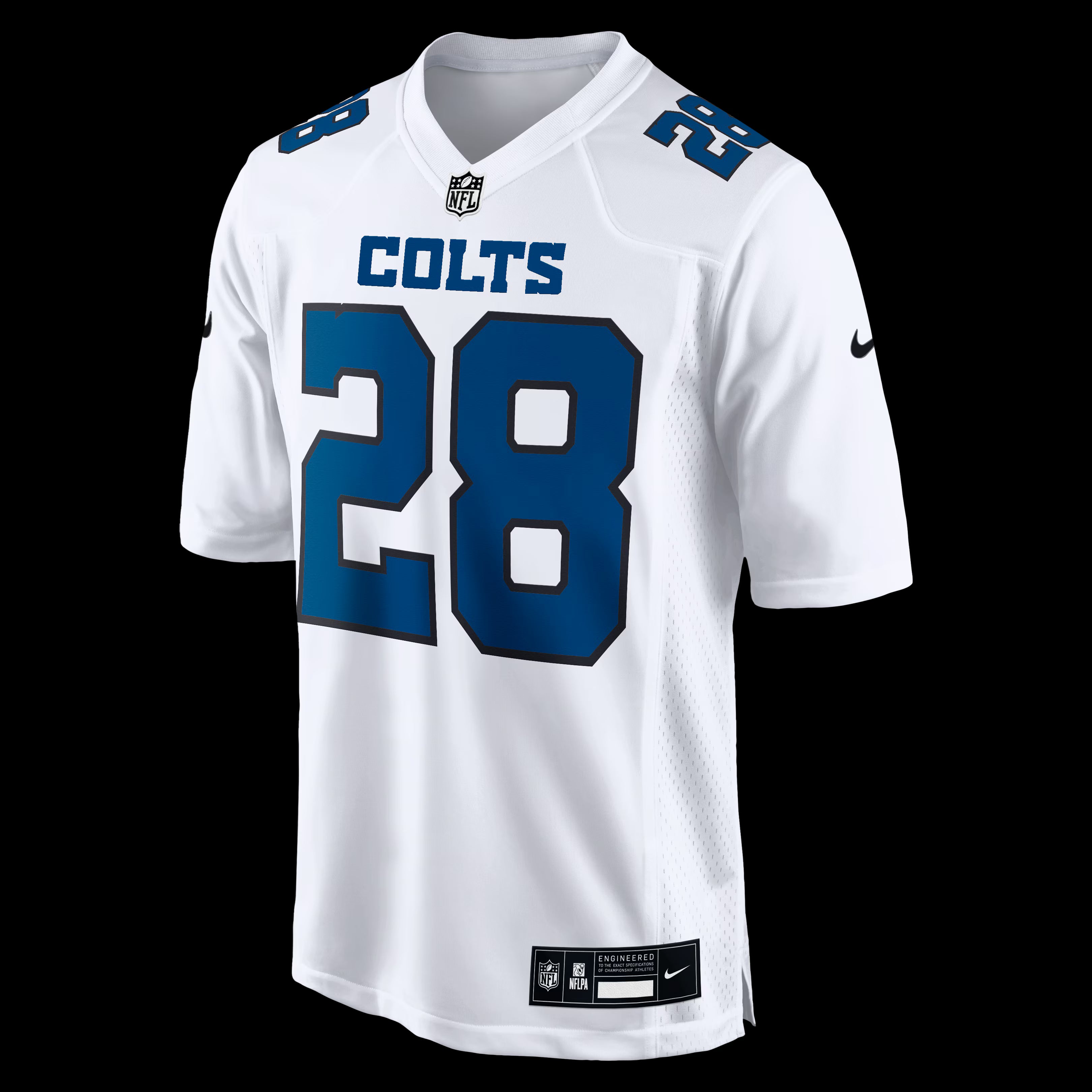 Jonathan Taylor Indianapolis Colts Nike Fashion Game Jersey - Tundra White