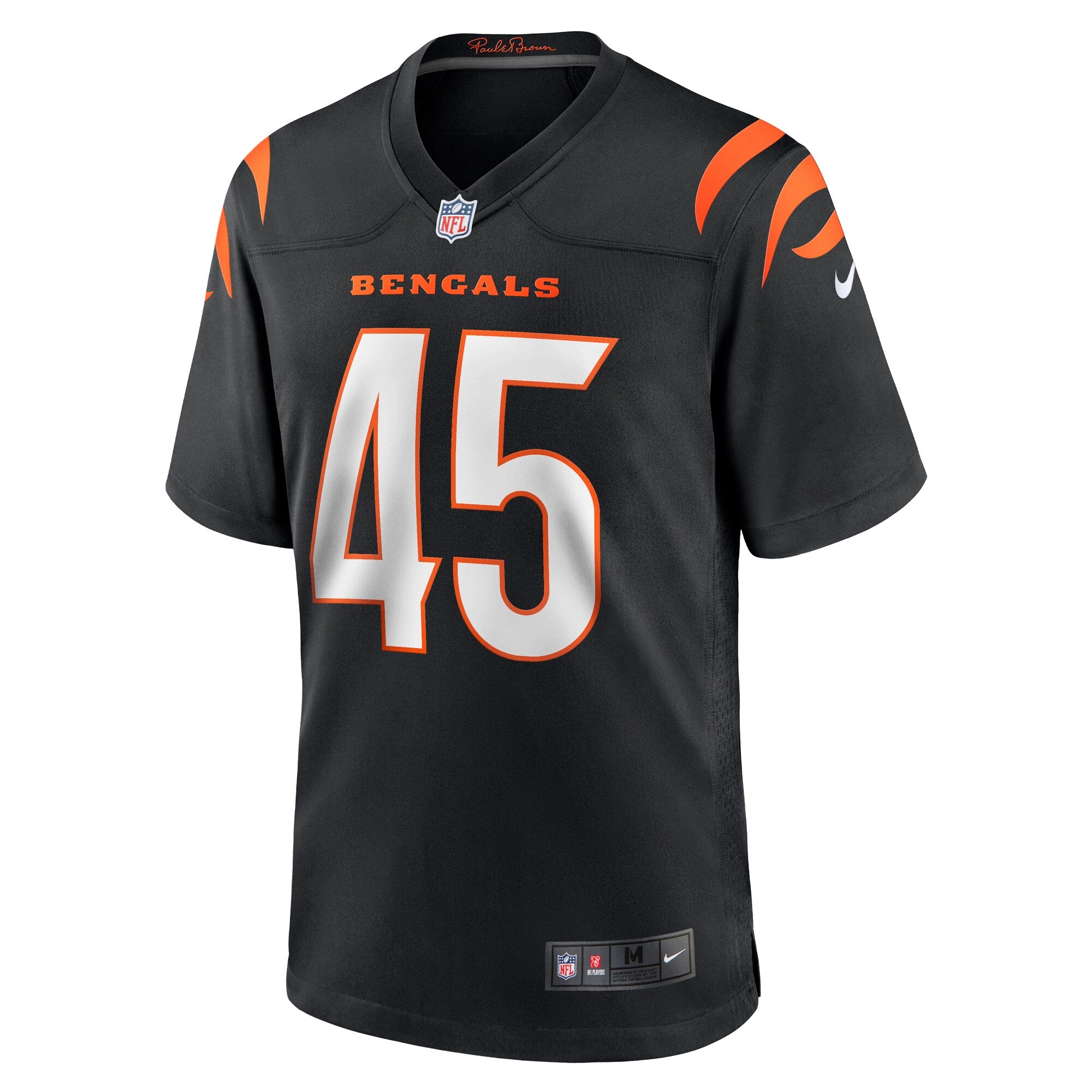 Maema Njongmeta Cincinnati Bengals Nike  Game Jersey -  Black