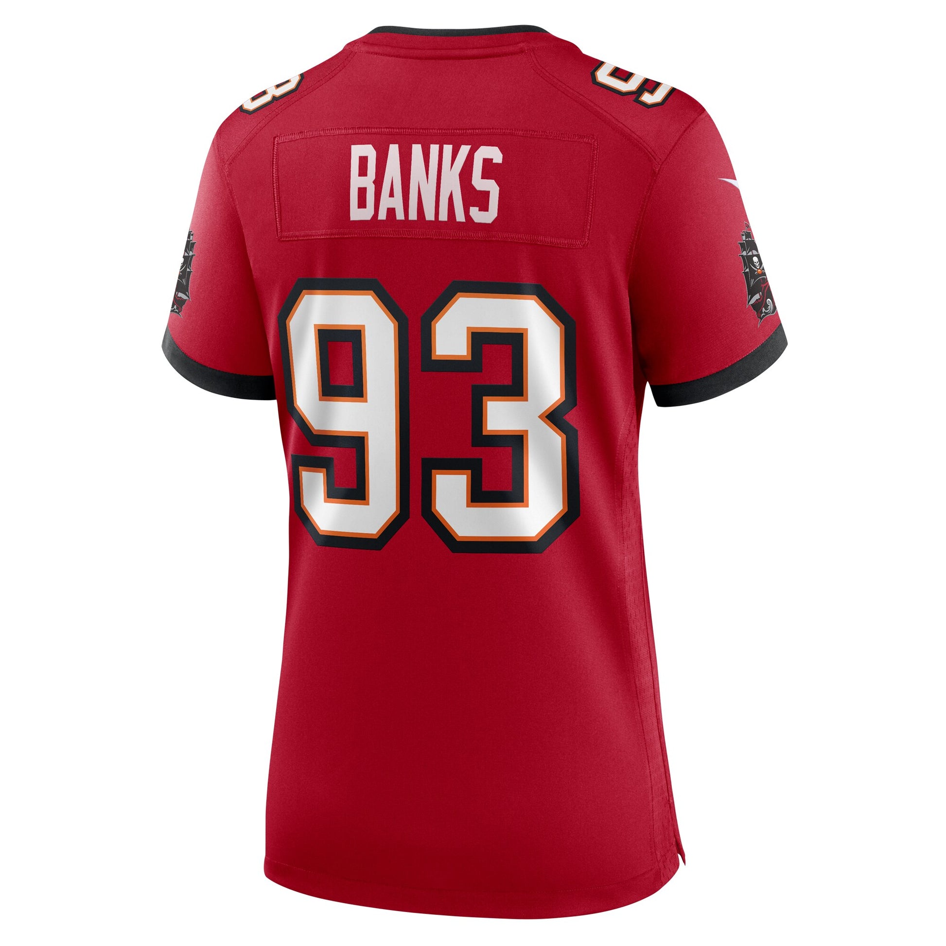 Eric Banks Tampa Bay Buccaneers Nike Women's  Game Jersey -  Red