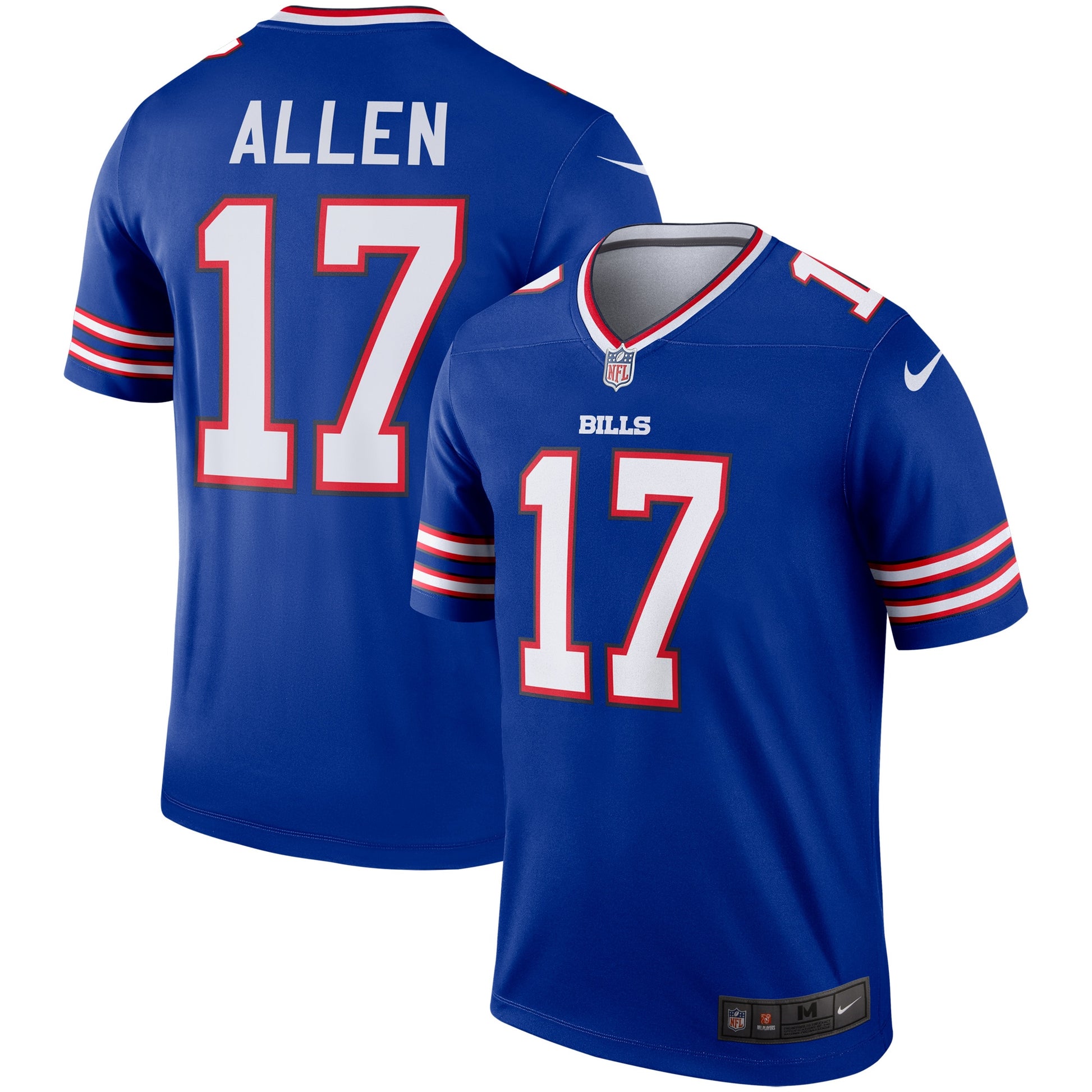 Josh Allen Buffalo Bills Nike Legend Player Performance Top - Royal