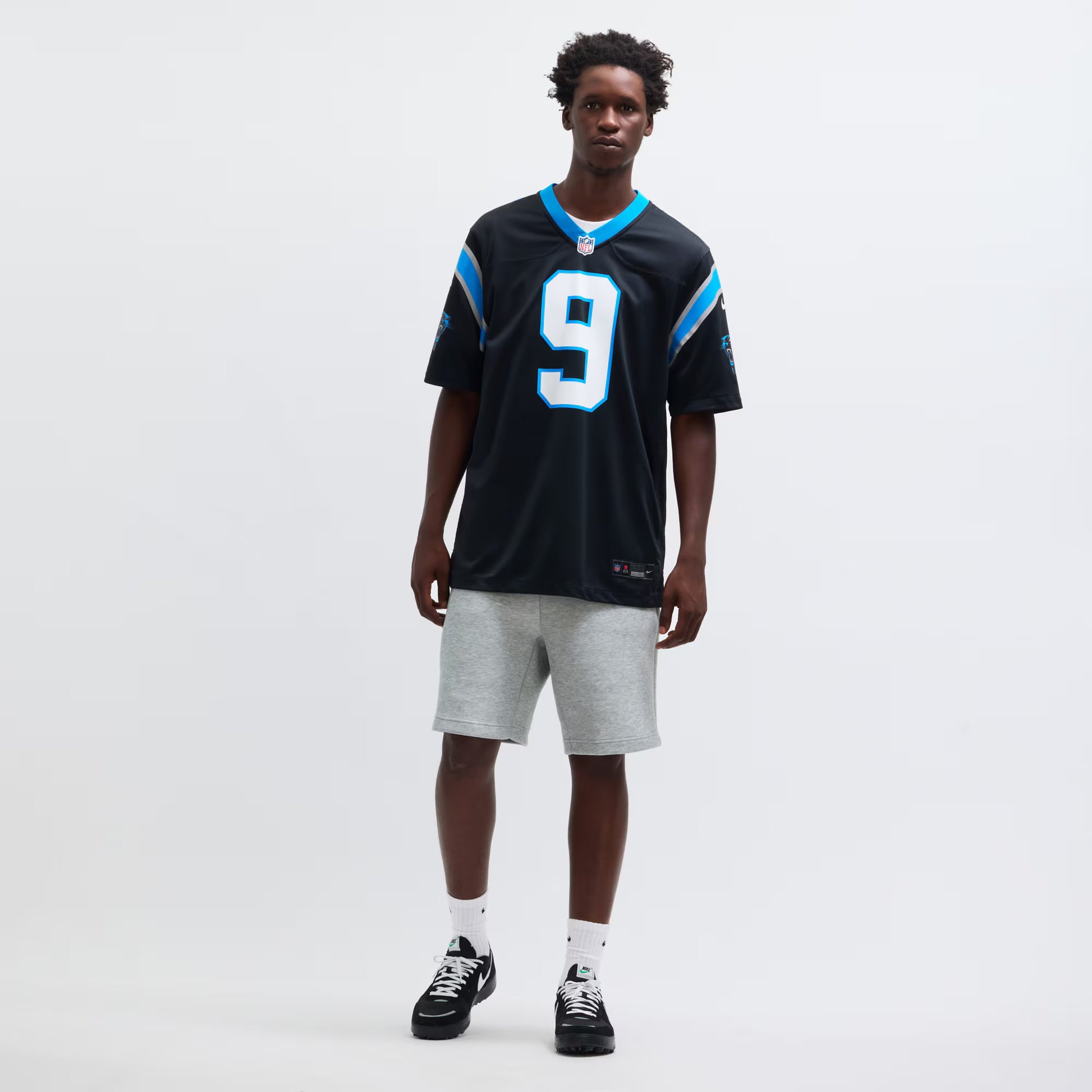 Bryce Young Carolina Panthers Nike Team Game Jersey - Black