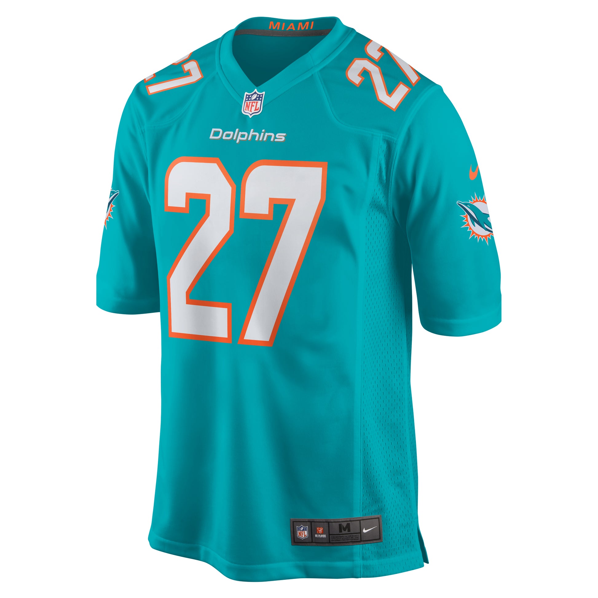 Ethan Bonner Miami Dolphins Nike  Game Jersey -  Aqua