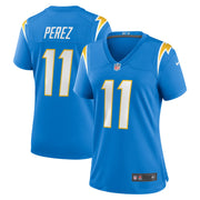 Luis Perez Los Angeles Chargers Nike Women's Team Game Jersey -  Powder Blue