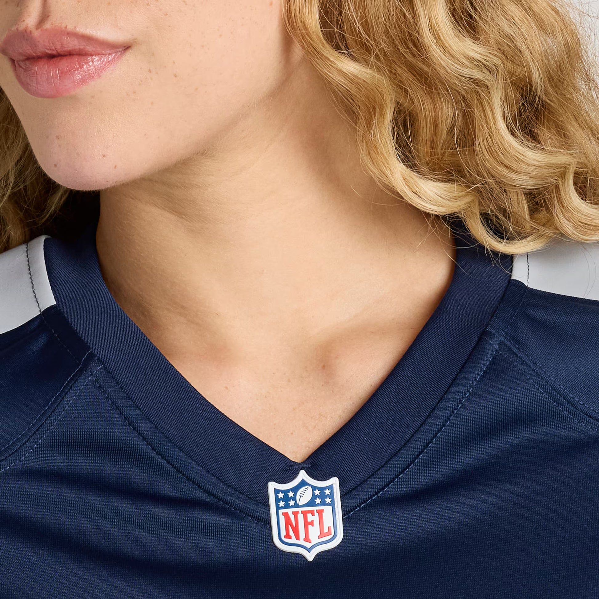 Number 1 Bride Tennessee Titans Nike Women's Game Jersey - Navy