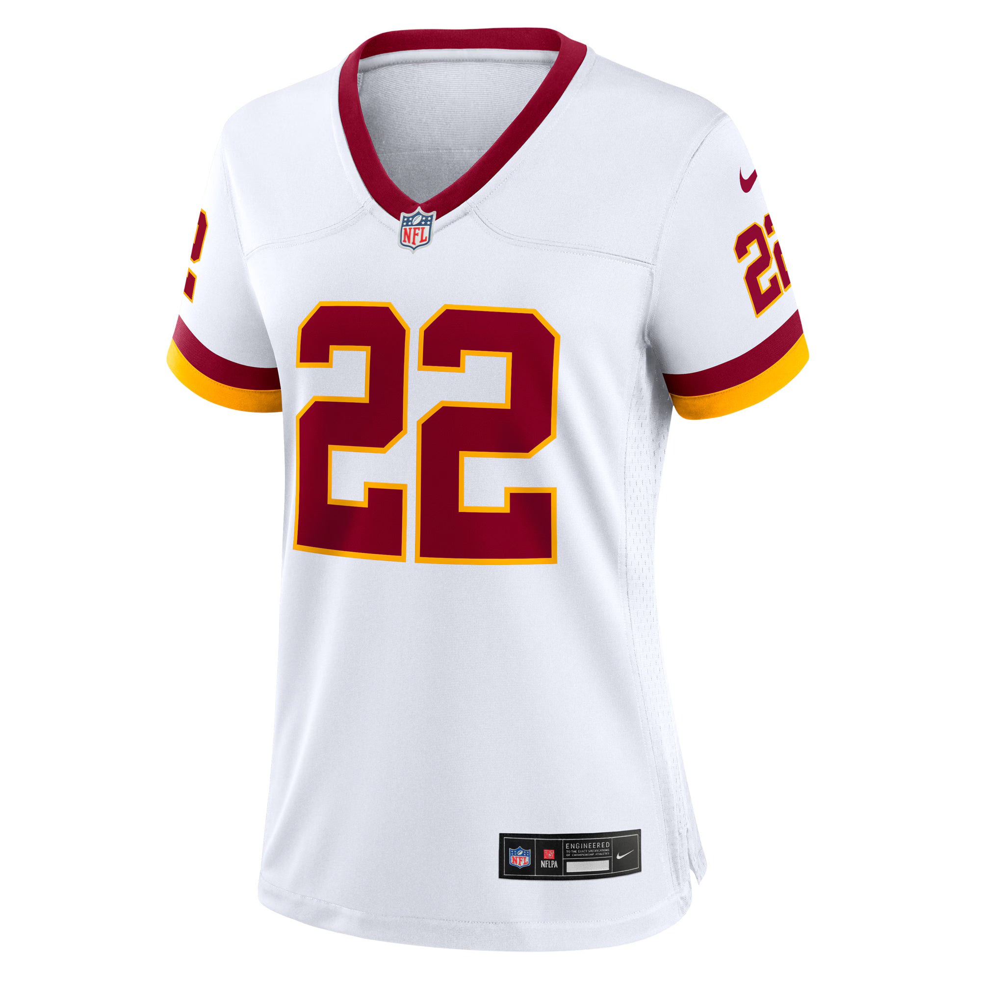 Jacory Croskey-Merritt Washington Commanders Nike Women's Game Super Bowl Era Jersey - White