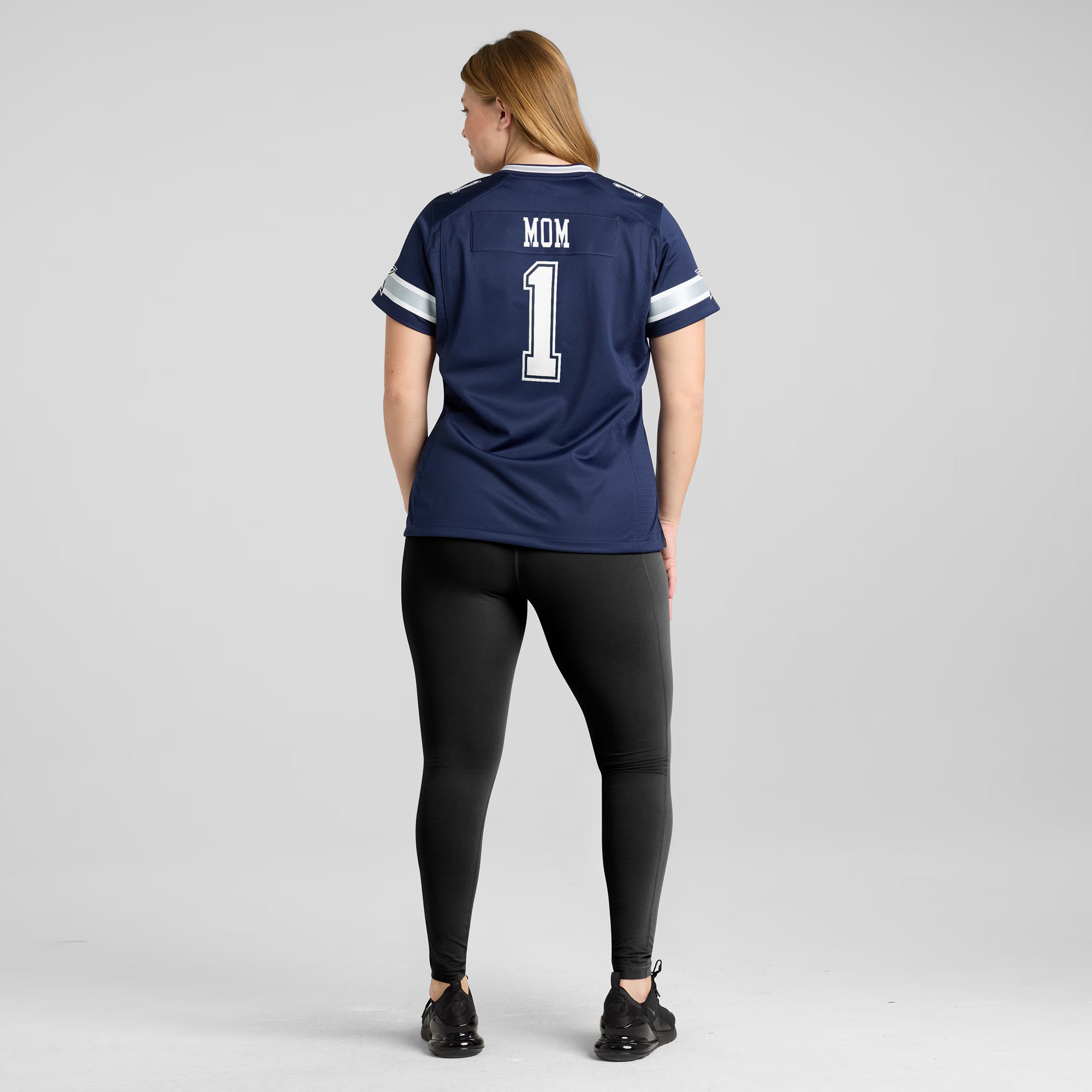 Number 1 Mom Dallas Cowboys Nike Women's Game Jersey - Navy
