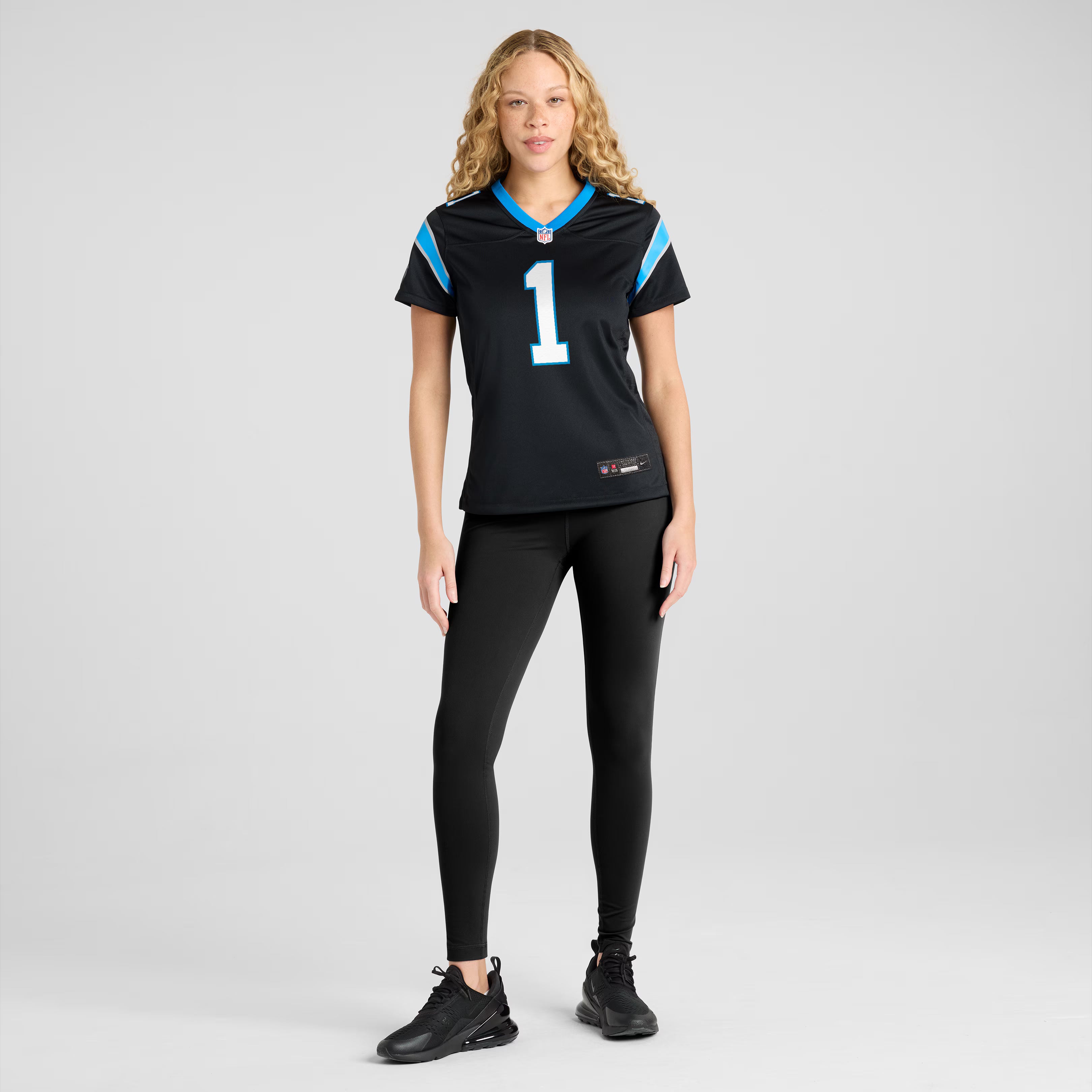 Cam Newton Carolina Panthers Nike Women's Team Retired Game Jersey -  Black