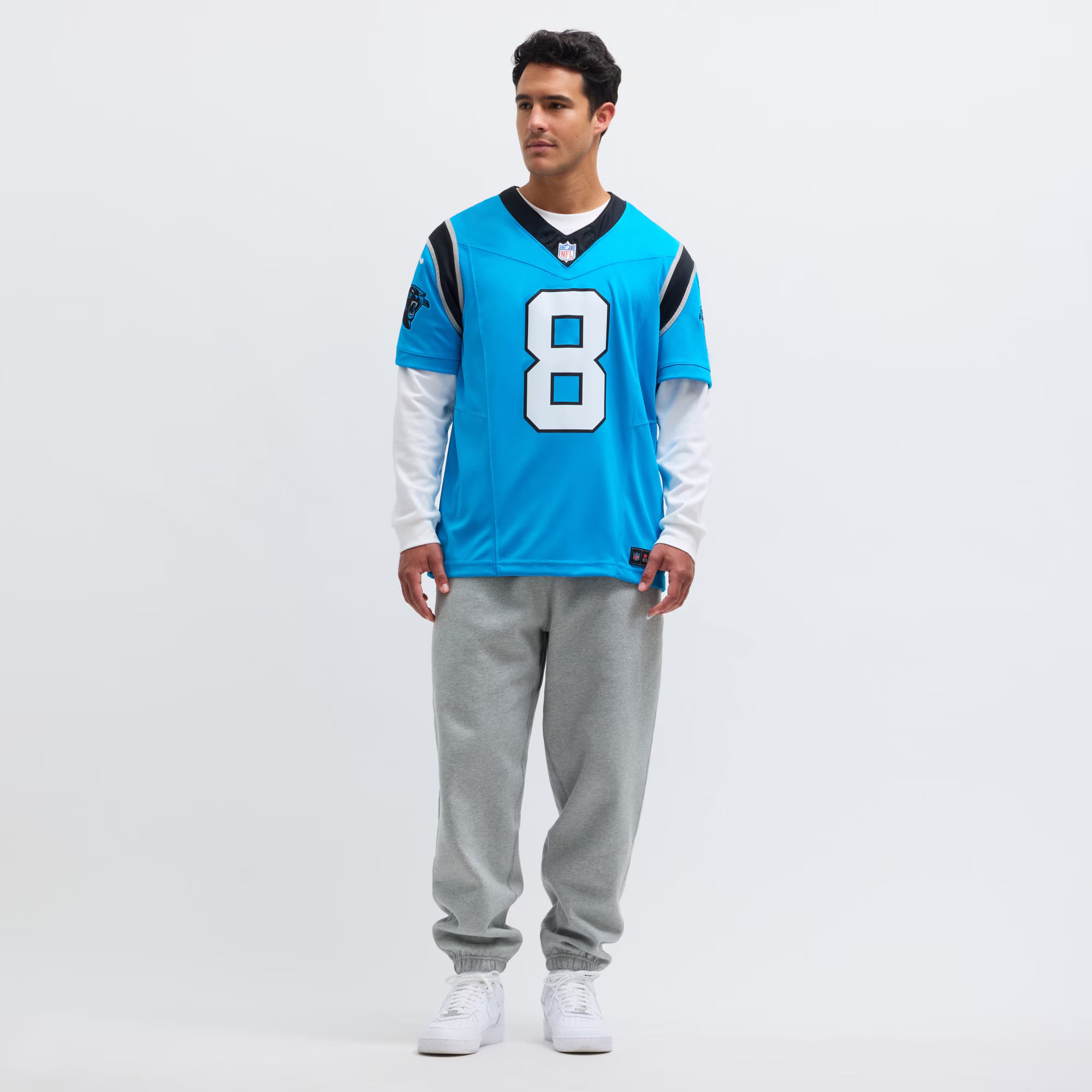 Jaycee Horn Carolina Panthers Nike Vapor F.U.S.E. Limited Jersey - Blue