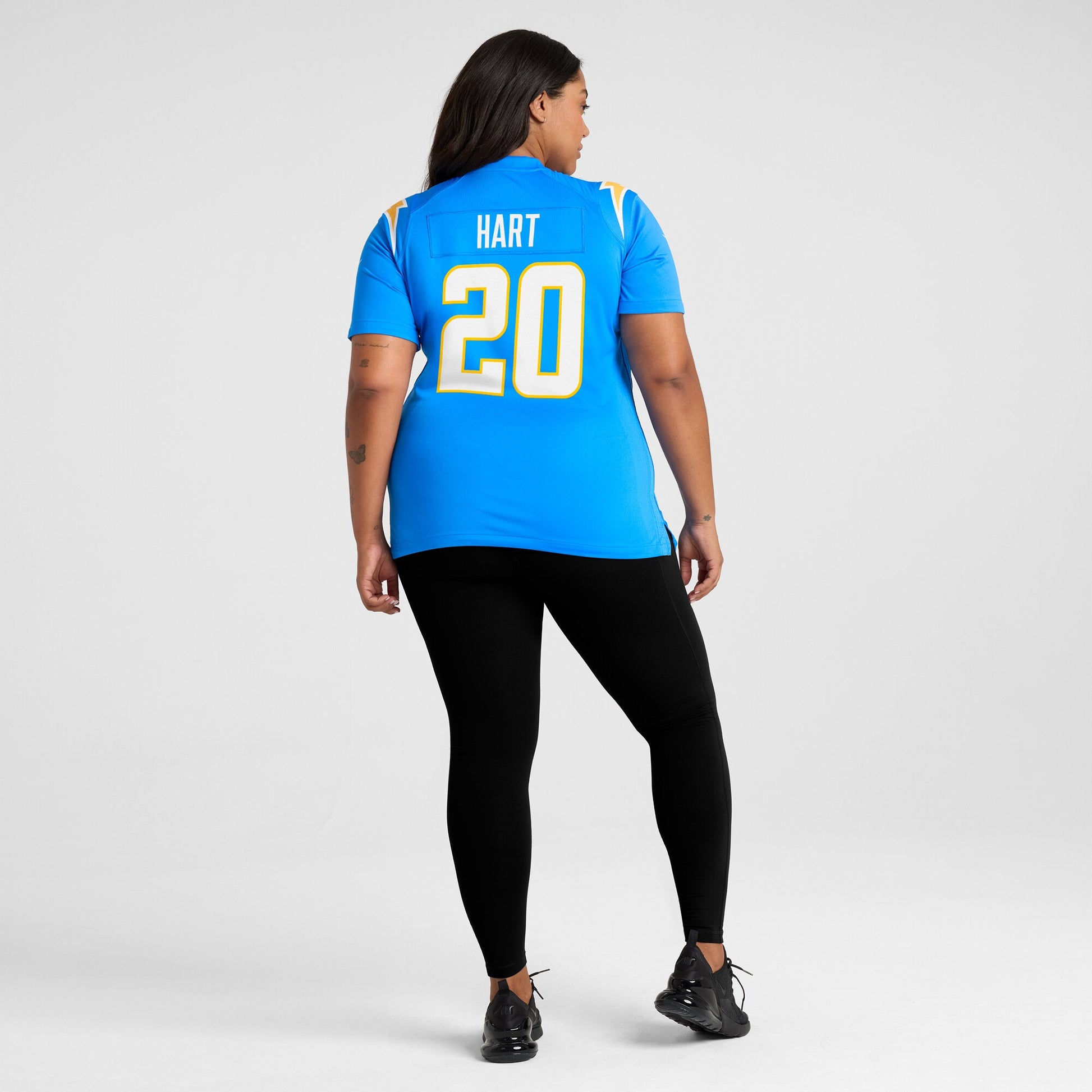 Cam Hart Los Angeles Chargers Nike Women's  Game Jersey -  Powder Blue