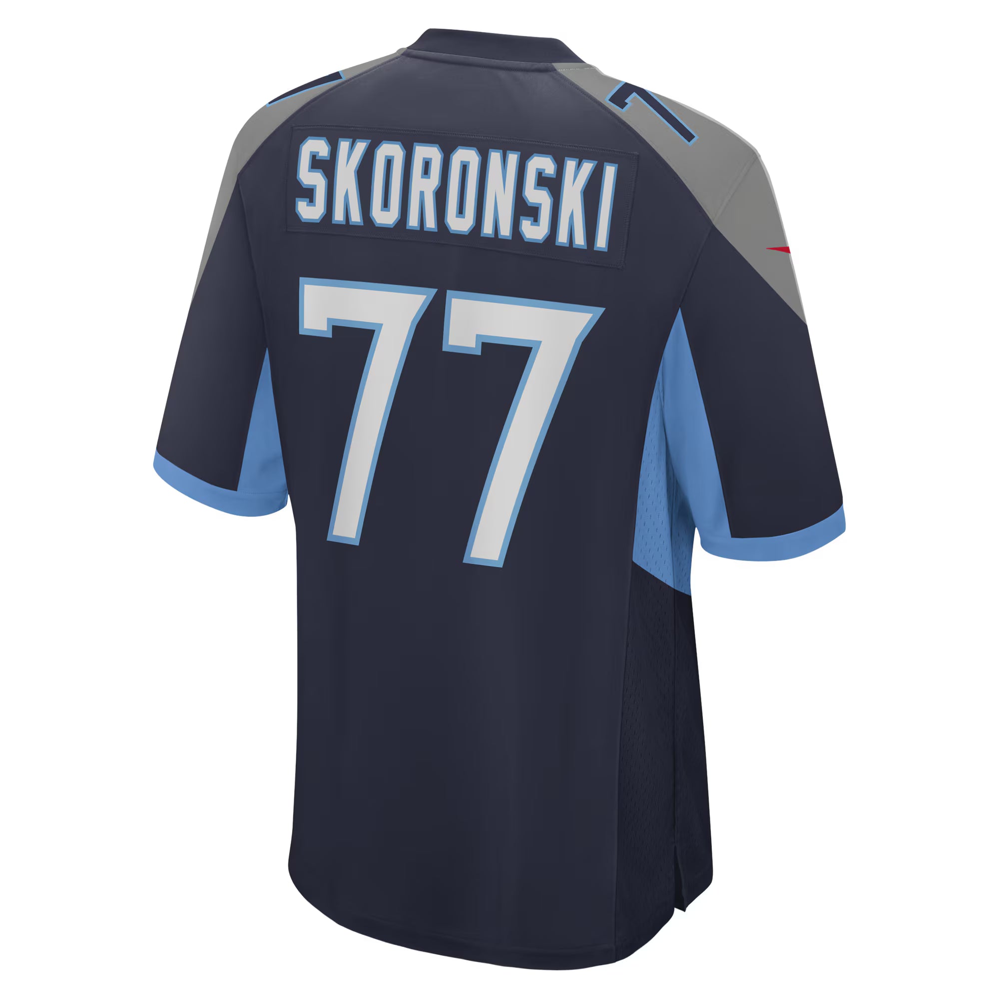 Peter Skoronski Tennessee Titans Nike  Game Jersey - Navy