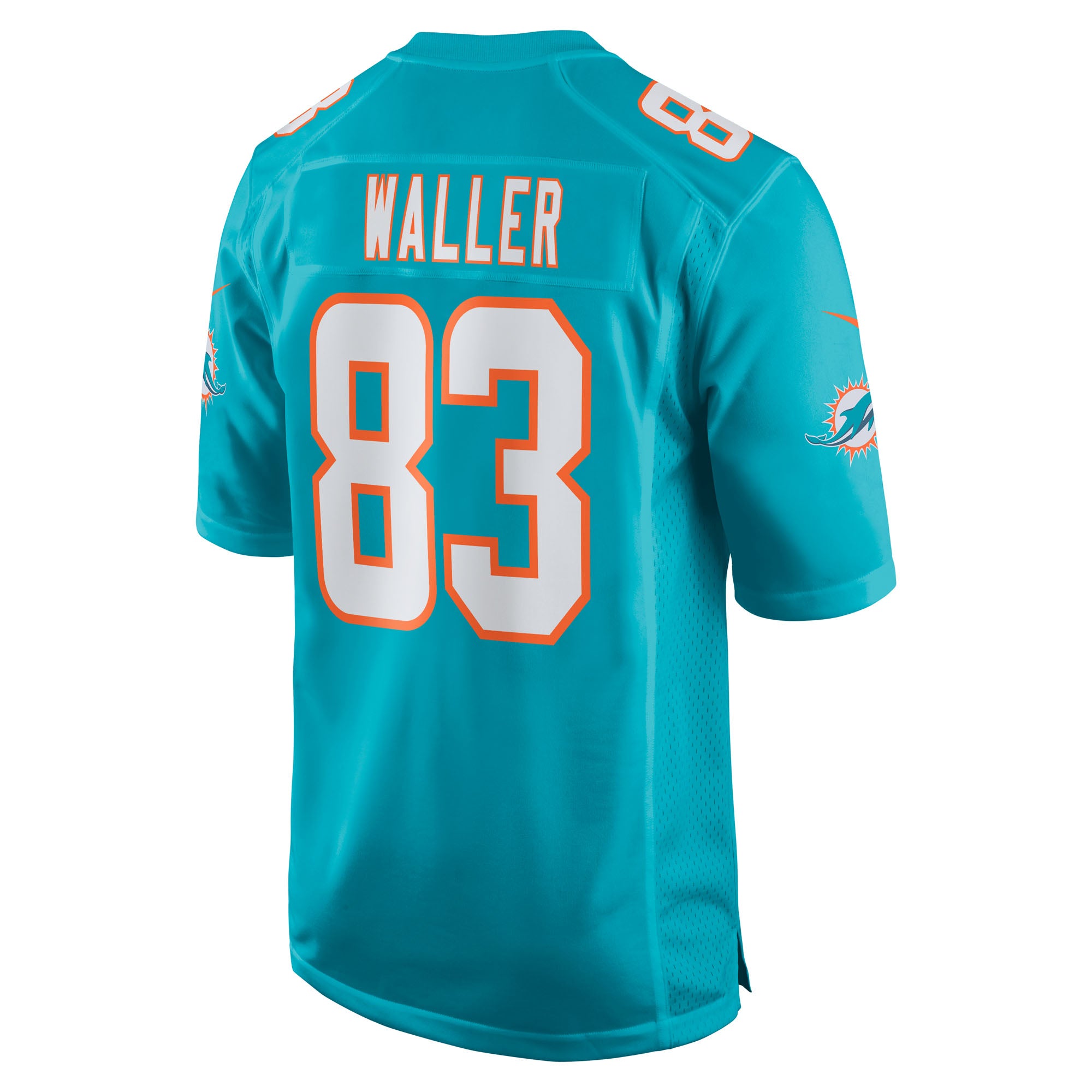 Darren Waller Miami Dolphins Nike Team Game Jersey -  Aqua
